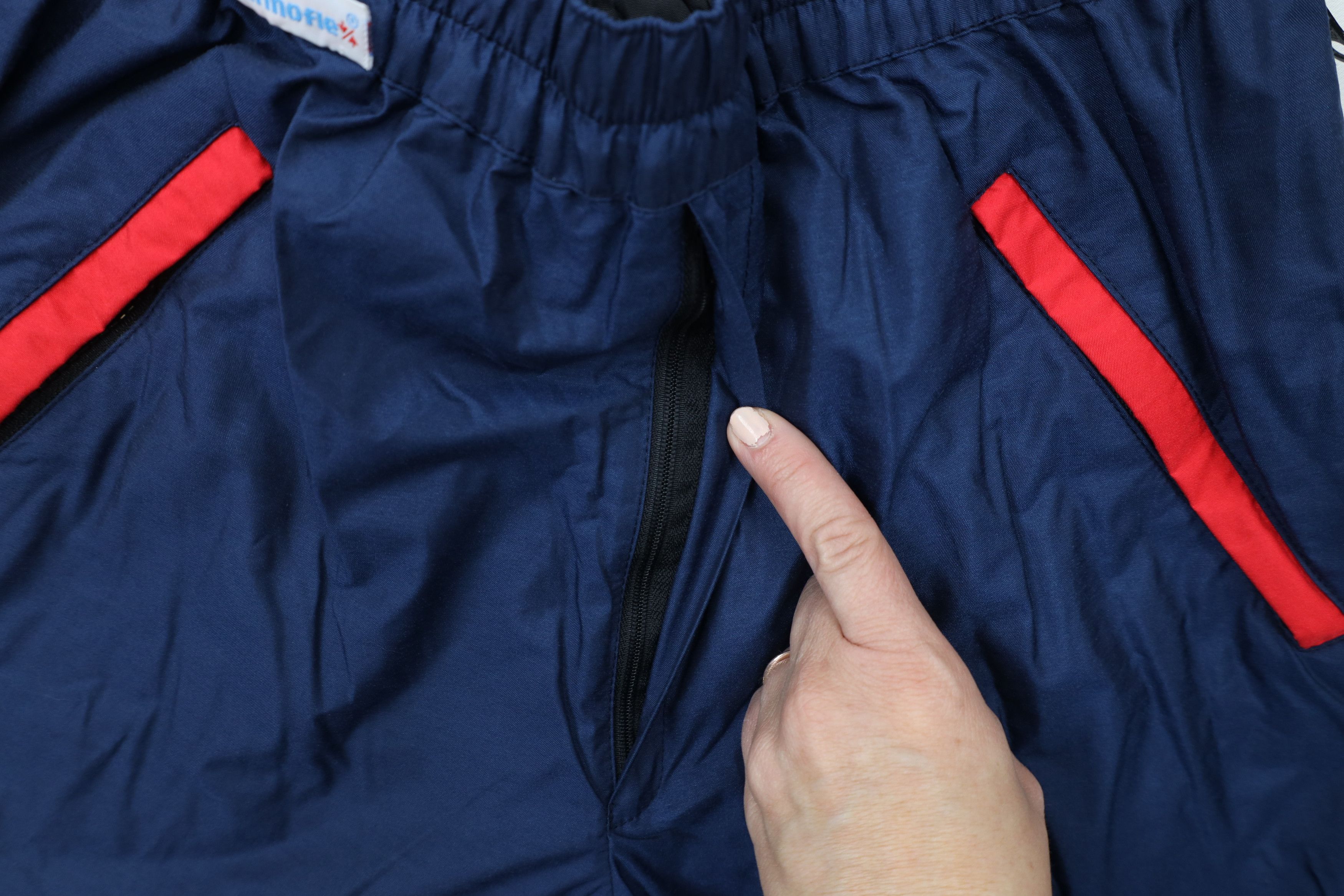 Vintage Vintage 90s Streetwear Waterproof Wide Leg Windbreaker Pants Size US 36 / EU 52 - 6 Thumbnail