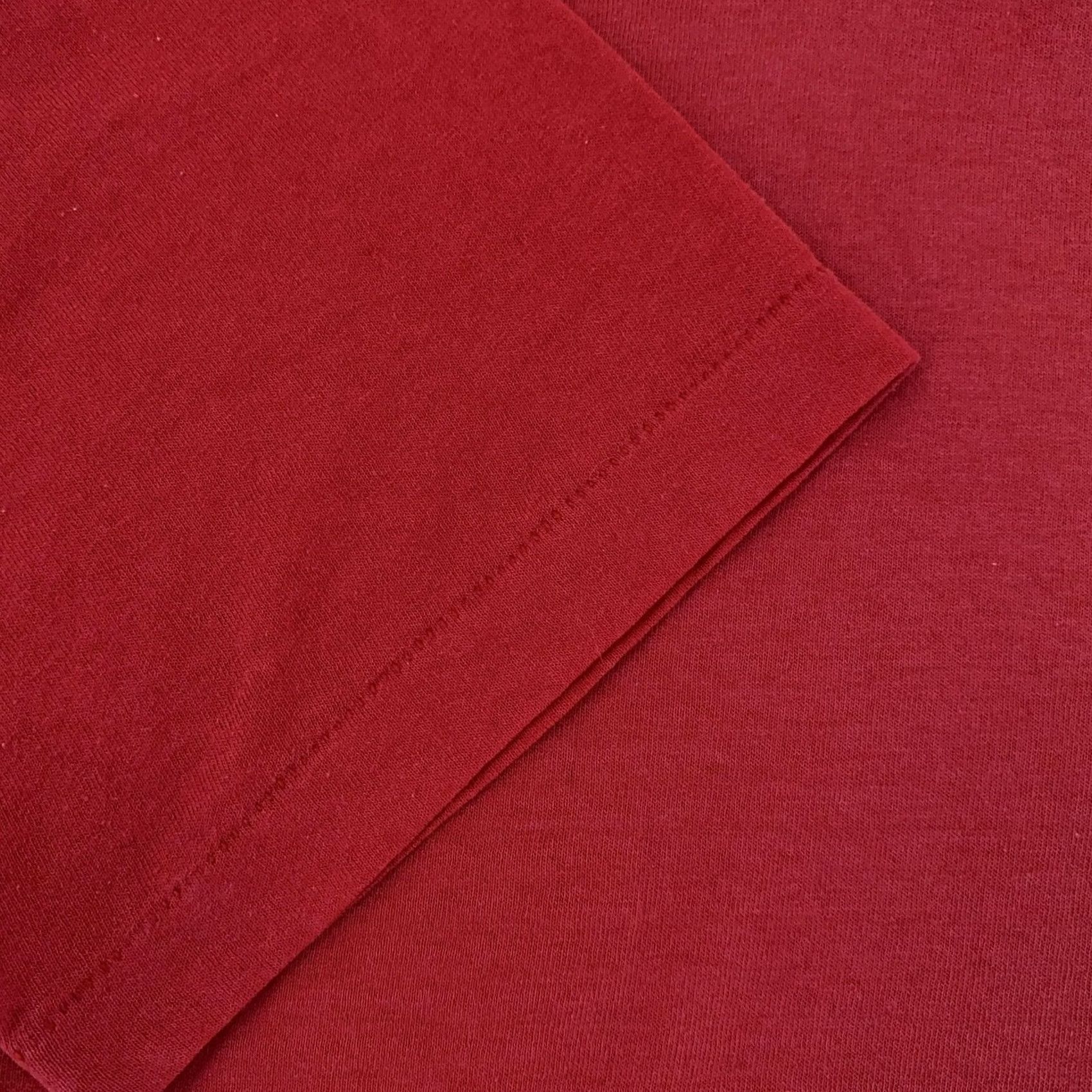 Fruit Of The Loom VINTAGE Fruit of the Loom Shirt Mens M Red T-Shirt Pocket 90s Classic Minimalist Size US M / EU 48-50 / 2 - 4 Thumbnail