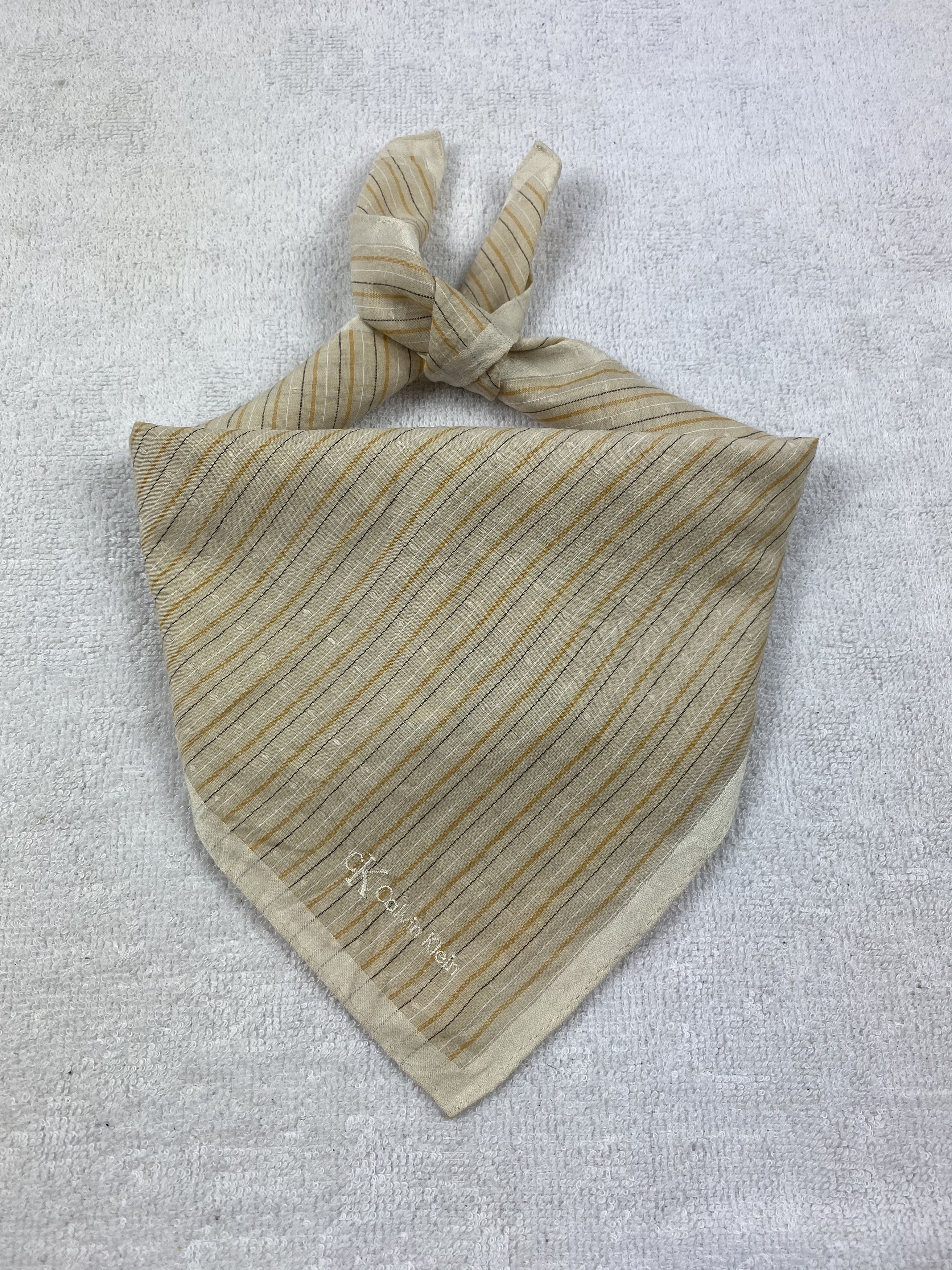 Calvin Klein × Vintage Calvin Klein Handkerchief / Bandana / Neckerchief Size ONE SIZE - 2 Thumbnail