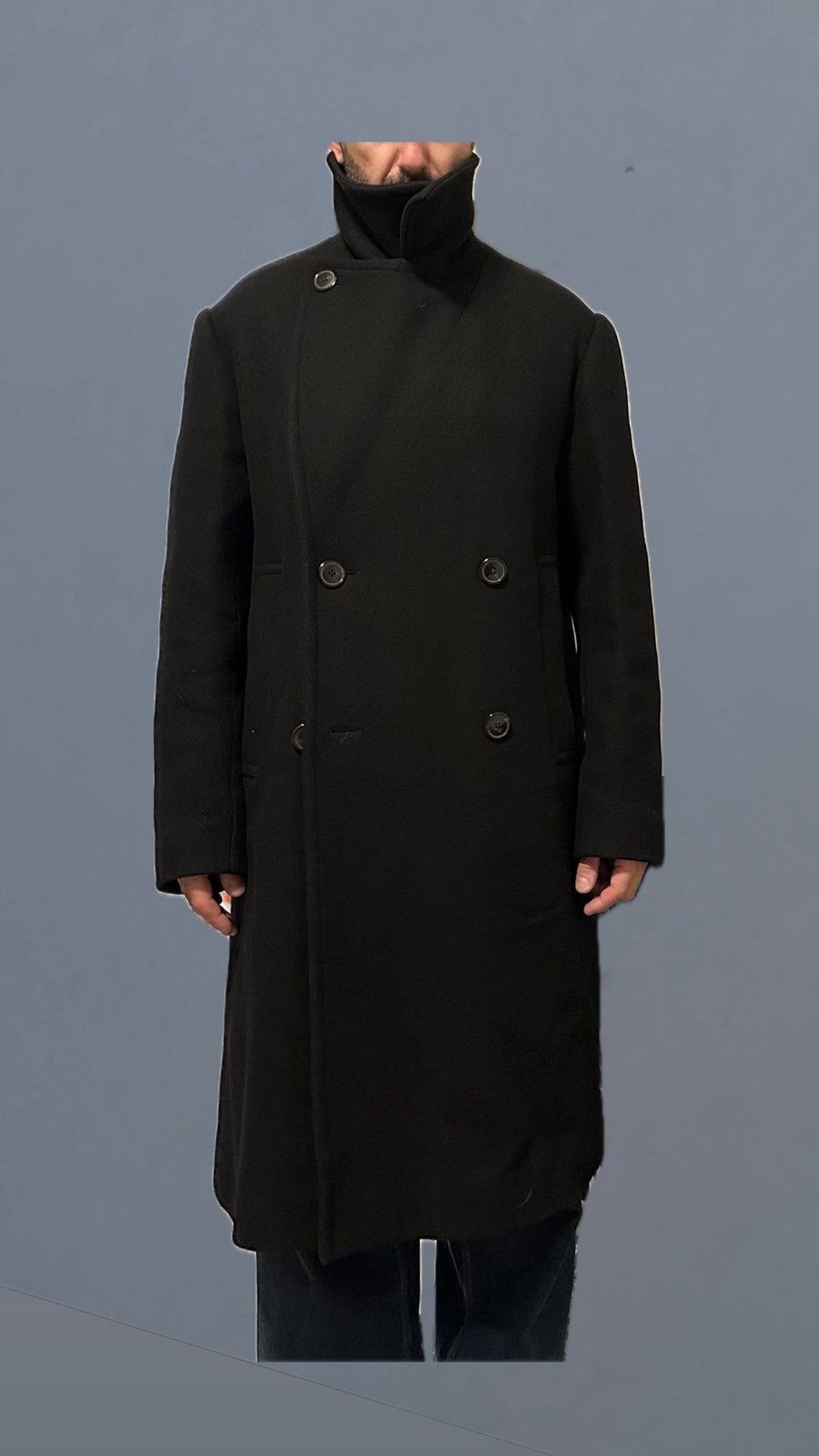 Dries Van Noten Dries van Noten double breasted heavy coat Size US L / EU 52-54 / 3 - 3 Thumbnail