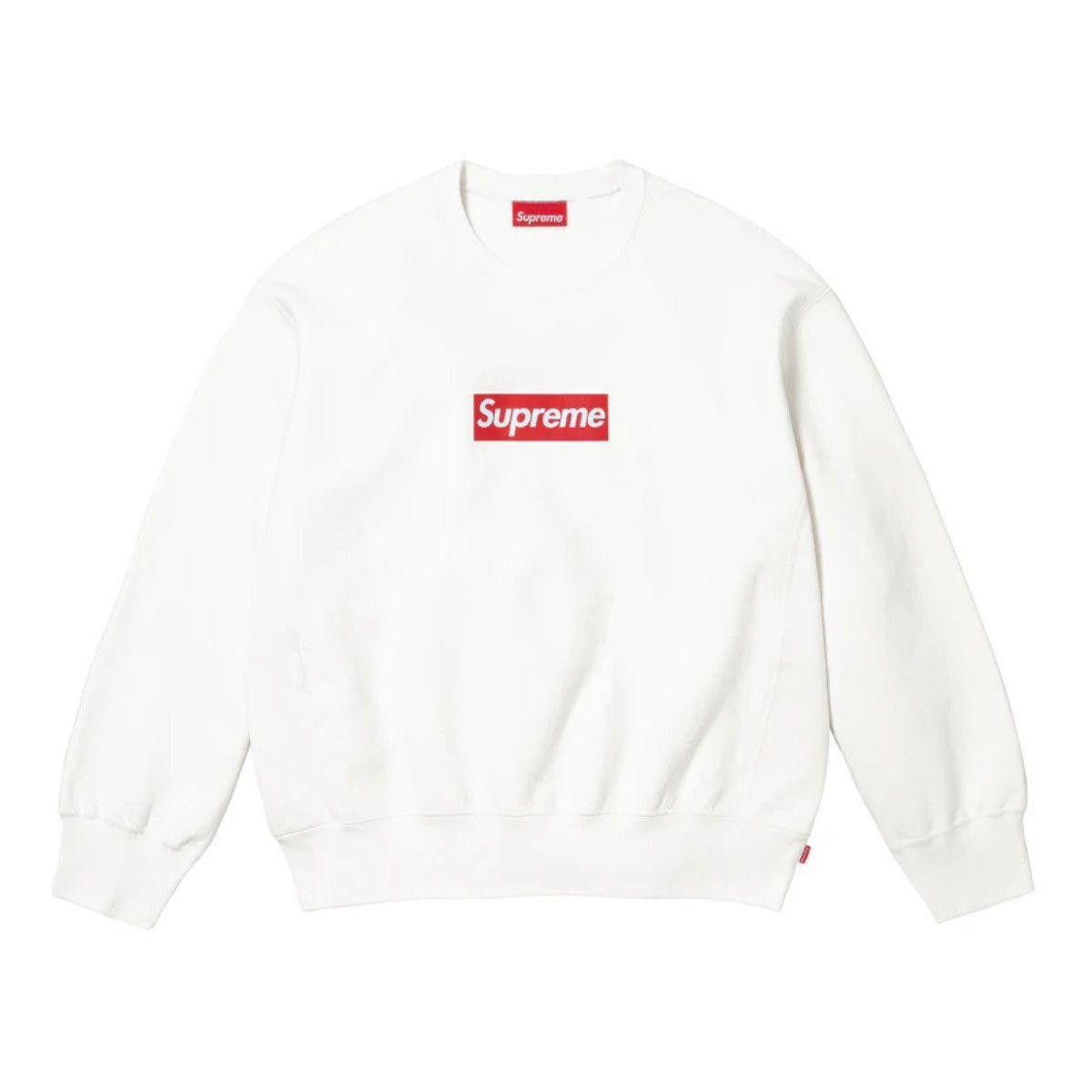 Supreme Supreme Washed Box Logo Crewneck Size US S / EU 44-46 / 1 - 2 Thumbnail