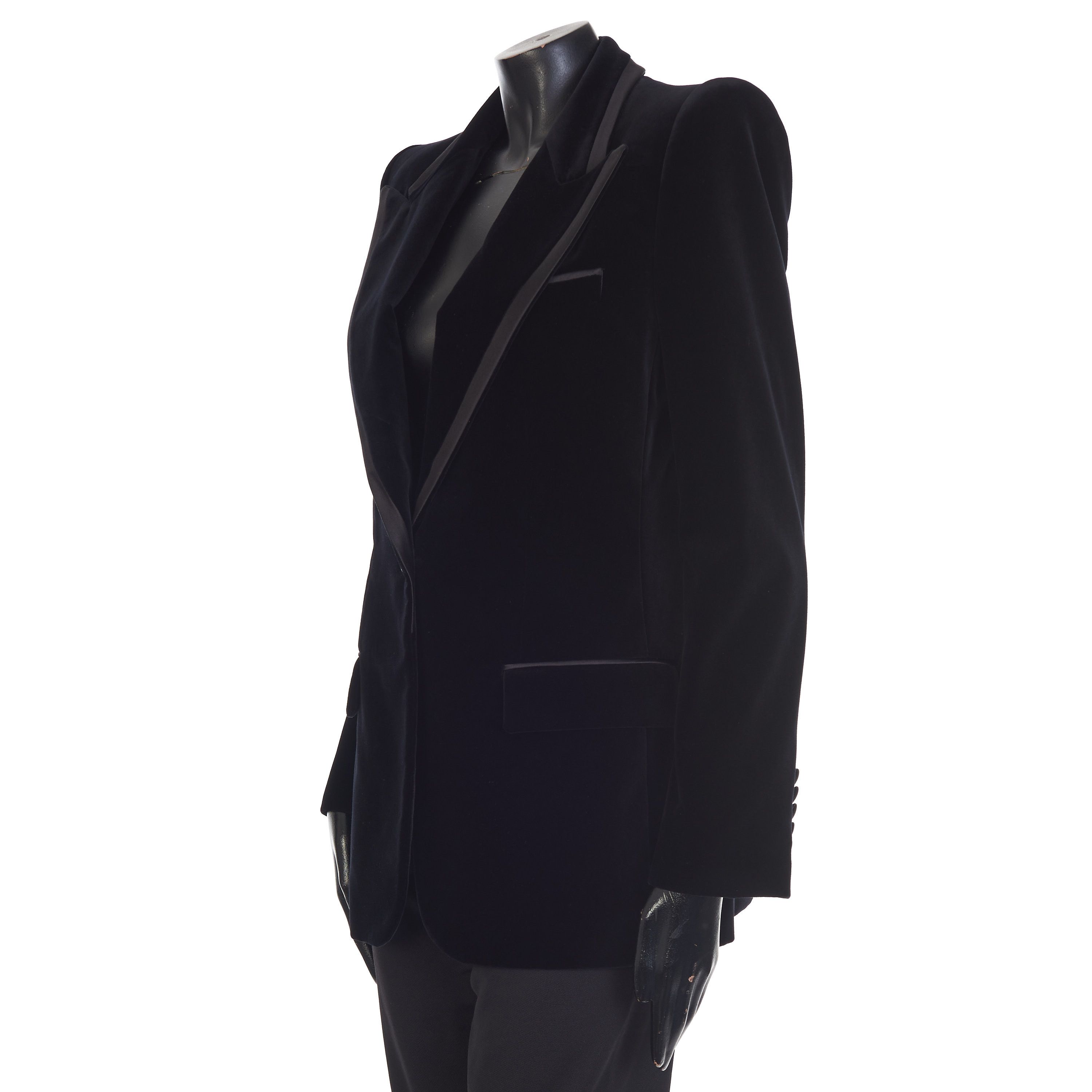Gucci Single-breasted Velvet Jacket Size M / US 6-8 / IT 42-44 - 2 Thumbnail