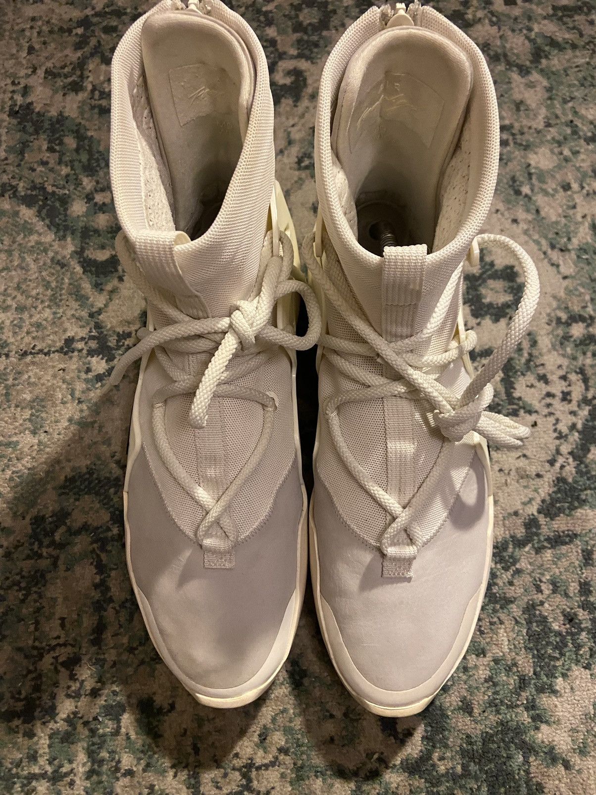 Fear of God × Nike Nike Air Fear Of God 1 Sail Size 9 USED Size US 9 / EU 42 - 1 Thumbnail