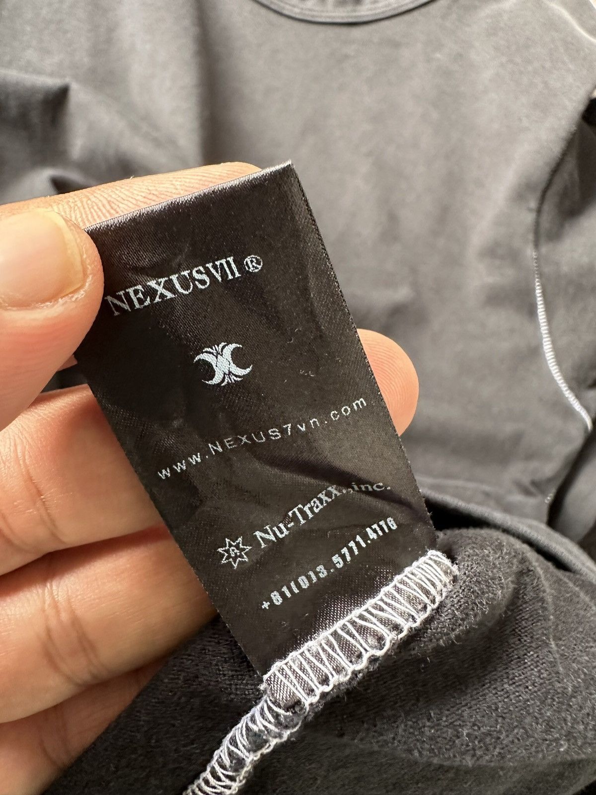 NEXUSVII SS2007 Nexus7 Japan black long sleeve Size US M / EU 48-50 / 2 - 7 Thumbnail