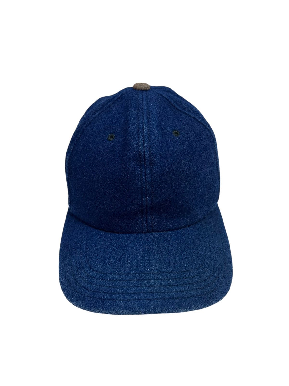 Blue Blue Japan × Japanese Brand × Pure Blue Japan RARE ‼️ "Blue Blue" 🇯🇵 Indigo Truckers Cap Size ONE SIZE - 2 Thumbnail