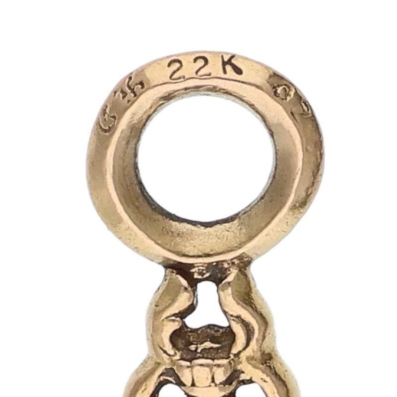 Chrome Hearts Chrome Hearts 22K Old Gold Dagger Stack Necklace Size ONE SIZE - 3 Thumbnail