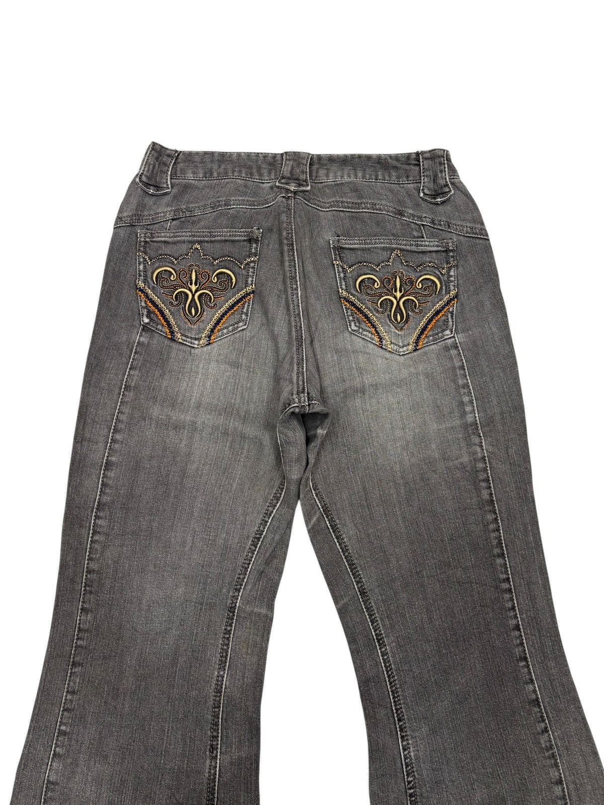 If Six Was Nine Vintage Flared Jeans Japanese Brand Nouvo x Nouvo Flare Jean Size US 28 / EU 44 - 6 Thumbnail