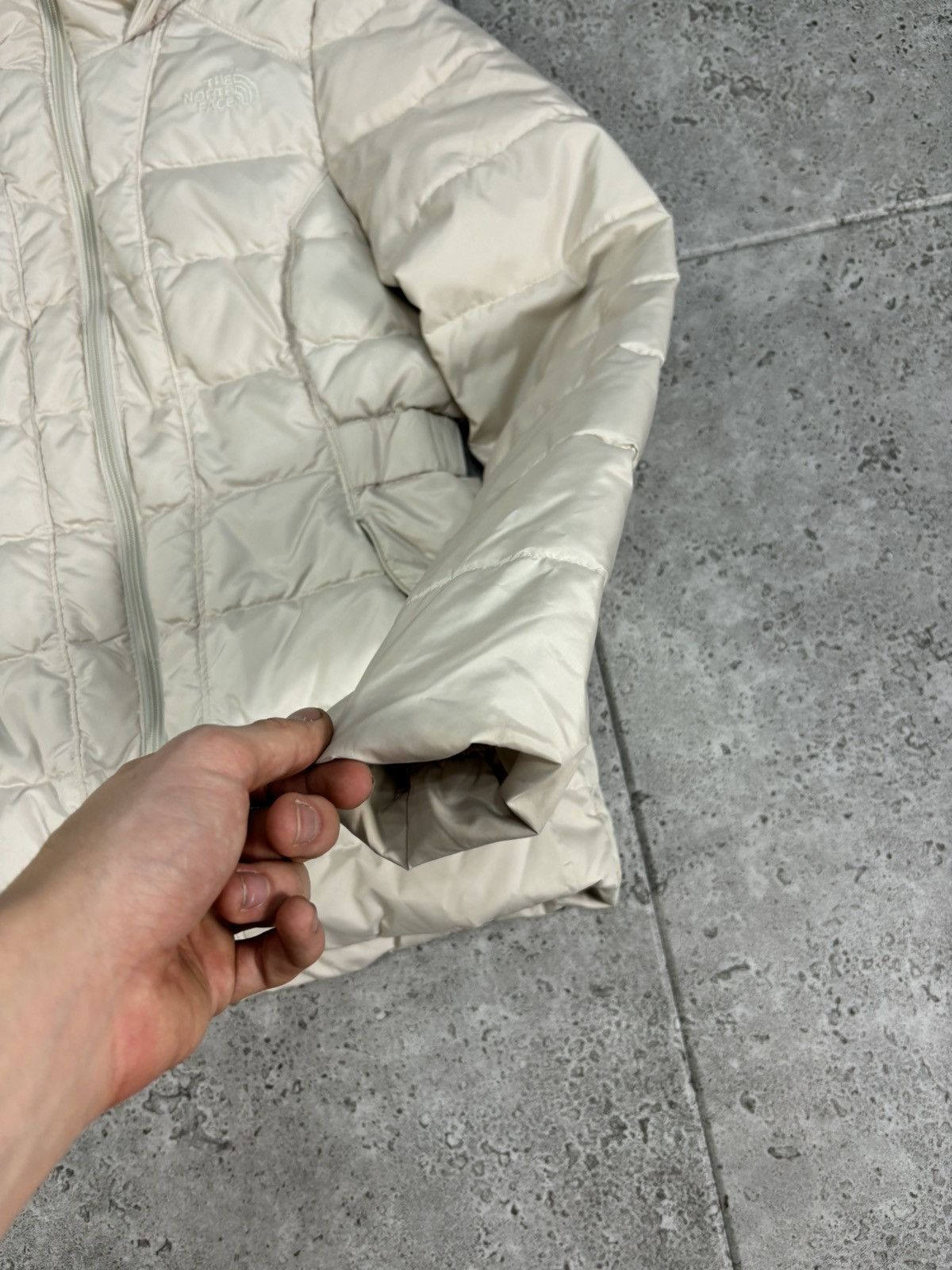 The North Face × Vintage Vintage North Face 550 Down/Puffer Jacket Hood Size S / US 4 / IT 40 - 7 Thumbnail