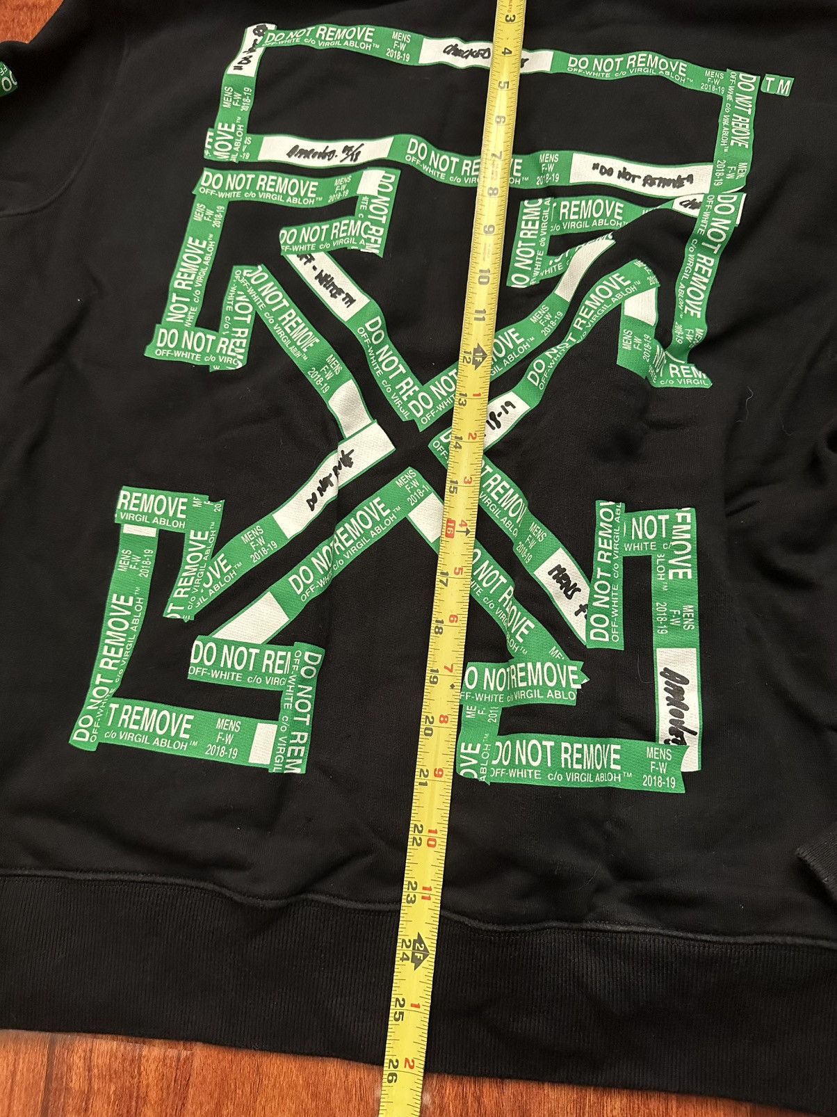 Off-White Off White “Do Not Remove” Hoodie Size US XL / EU 56 / 4 - 9 Thumbnail
