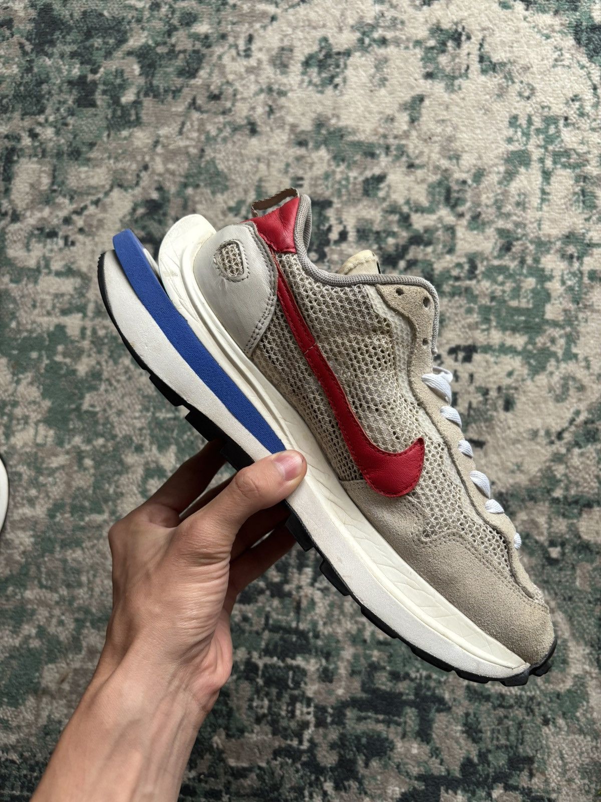 Nike × Sacai Nike x sacai vaporwaffle Sport Fuchsia/Game Royal Size US 11 / EU 44 - 8 Thumbnail