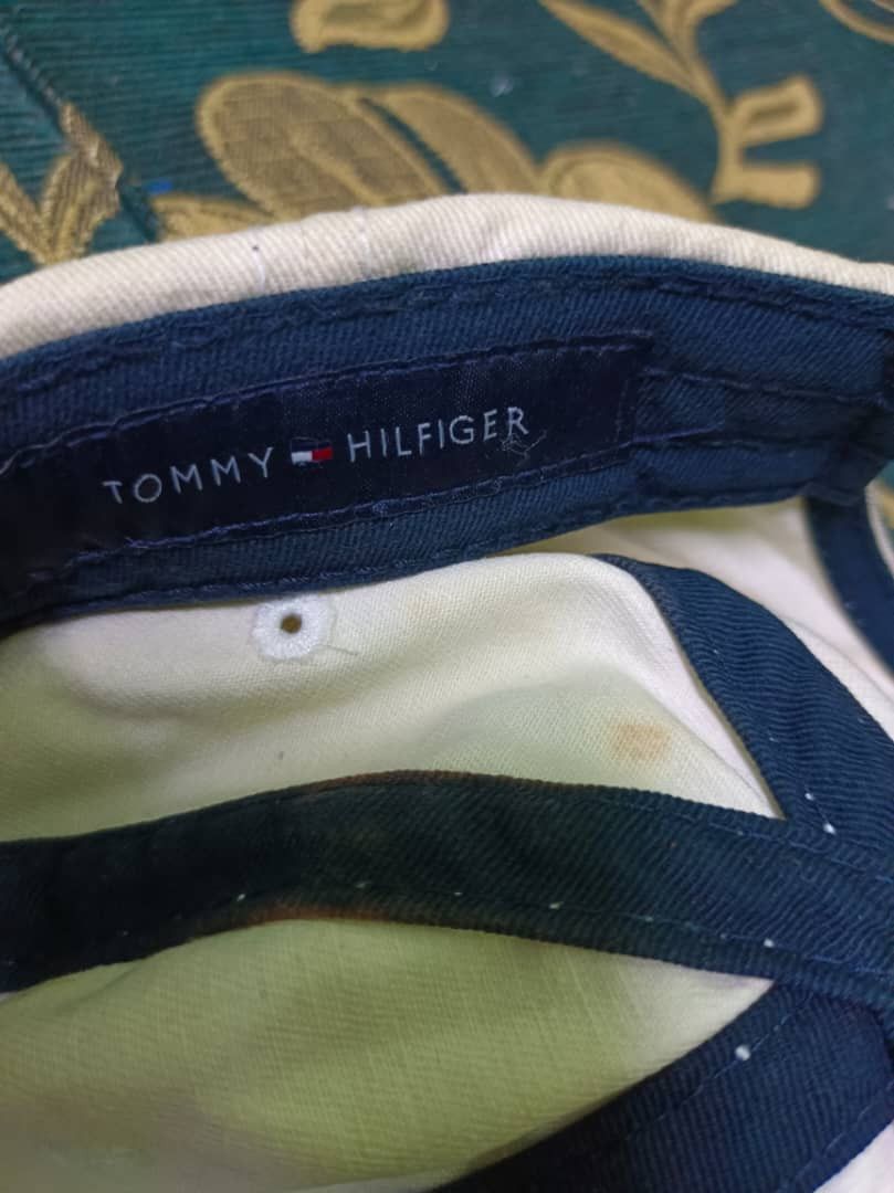 Tommy Hilfiger Tommy Hilfiger Leather Strap Adjustable Hat Cap Size ONE SIZE - 3 Thumbnail