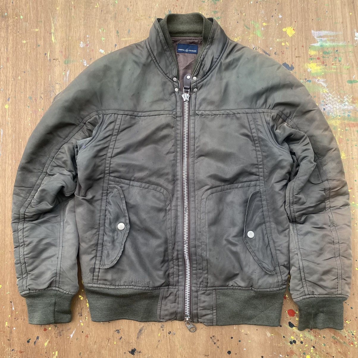Journal Standard Vintage Japan Journal Standard Bomber Flight Jacket Size US S / EU 44-46 / 1 - 2 Thumbnail