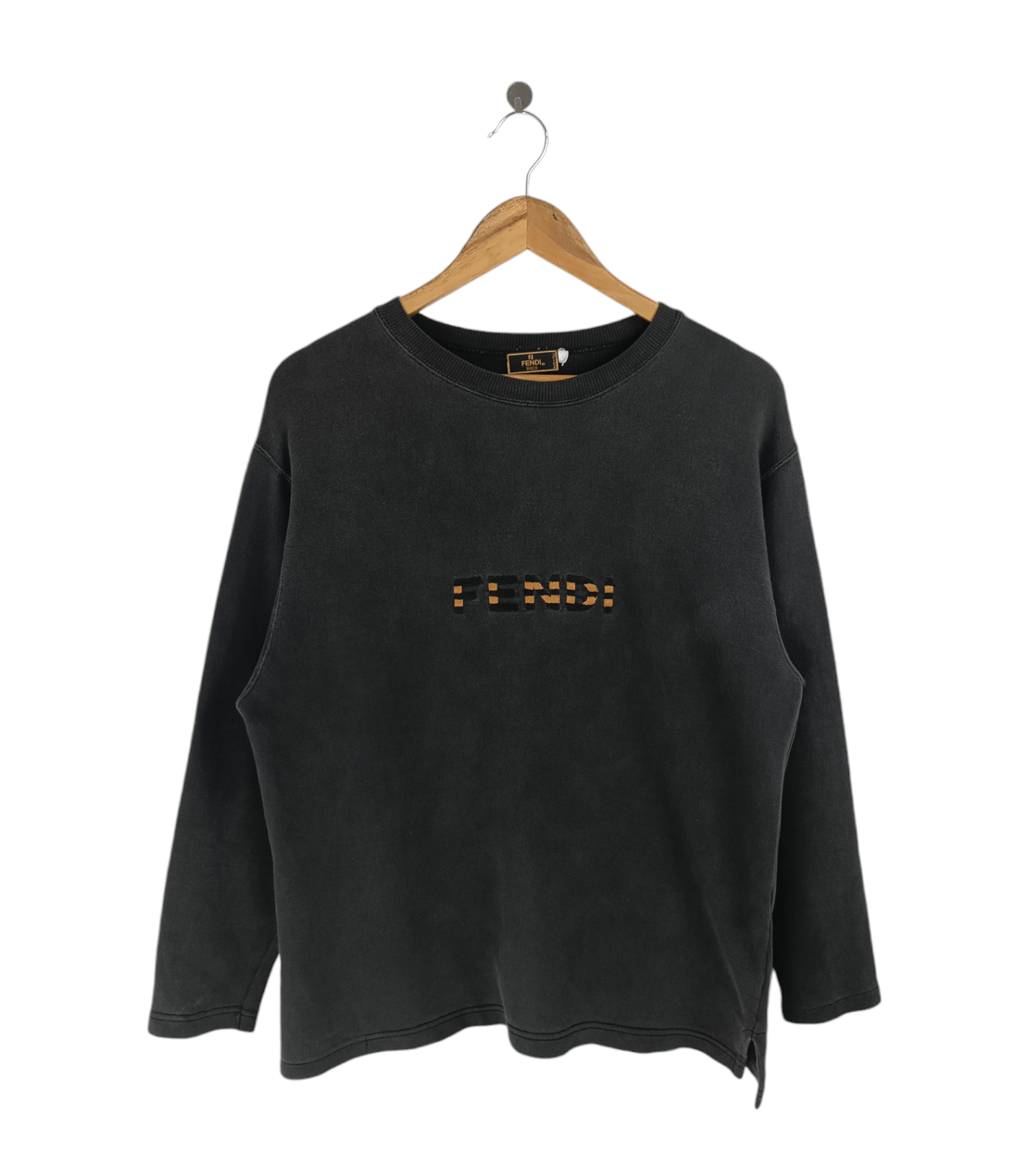Fendi VINTAGE 90'S FENDI SMALL SPELLOUT CLASSIC LOGO VERY RARE Size US M / EU 48-50 / 2 - 1 Thumbnail