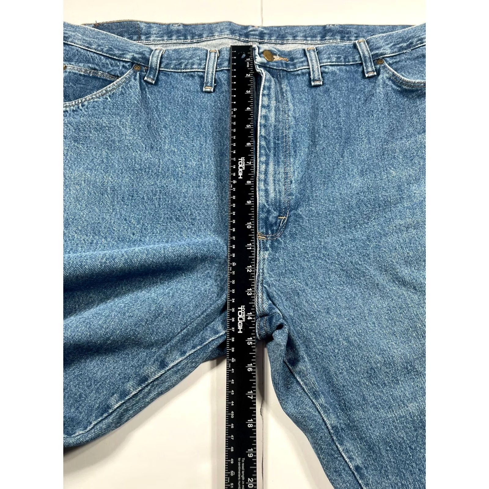 Wrangler Wrangler Jeans Men's Size 44Wx30L Blue Regular Fit Denim Jeans 965T1DS Size US 44 / EU 60 - 3 Thumbnail