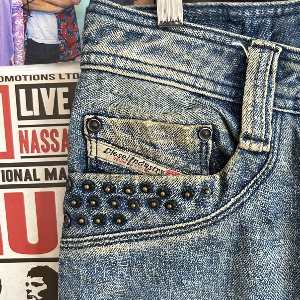 Diesel Vintage Diesel Timmen Stud Denim Size US 33 - 4 Thumbnail