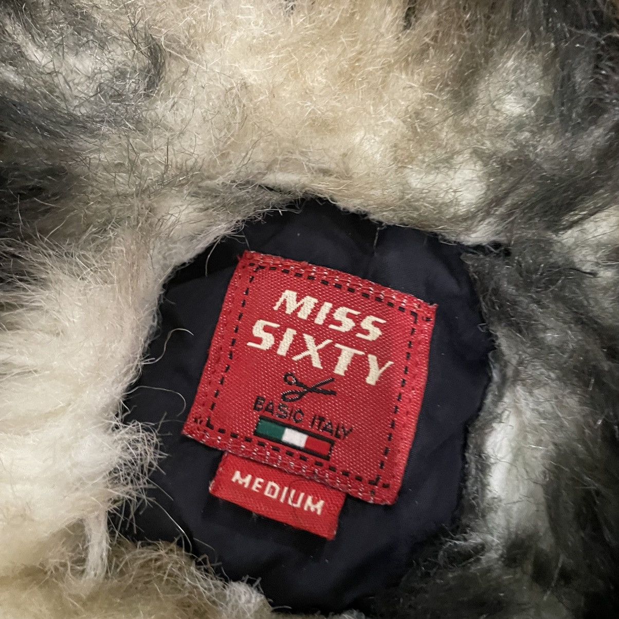 Miss Sixty Miss Sixty Y2K Down Jacket with Fur Collared and sleeves Size M / US 6-8 / IT 42-44 - 8 Thumbnail