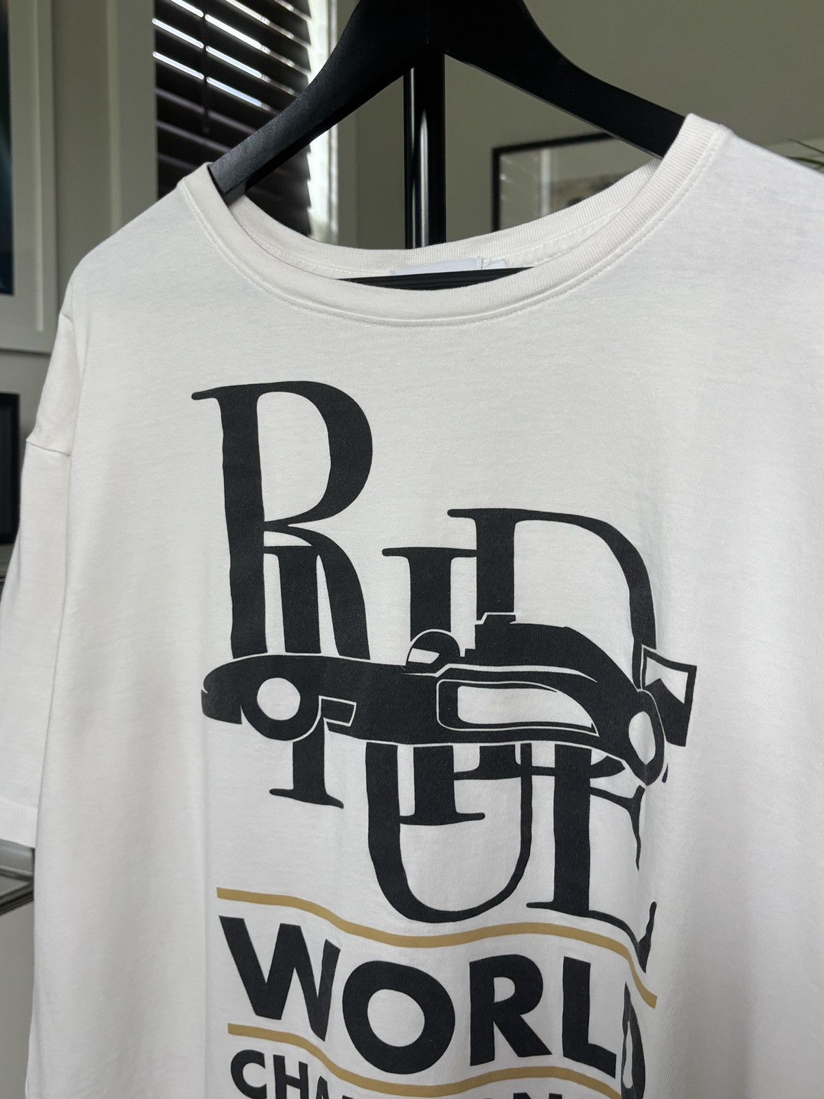Rhude RHUDE WORLD CHAMPIONSHIP F1 TEE Size US L / EU 52-54 / 3 - 4 Thumbnail