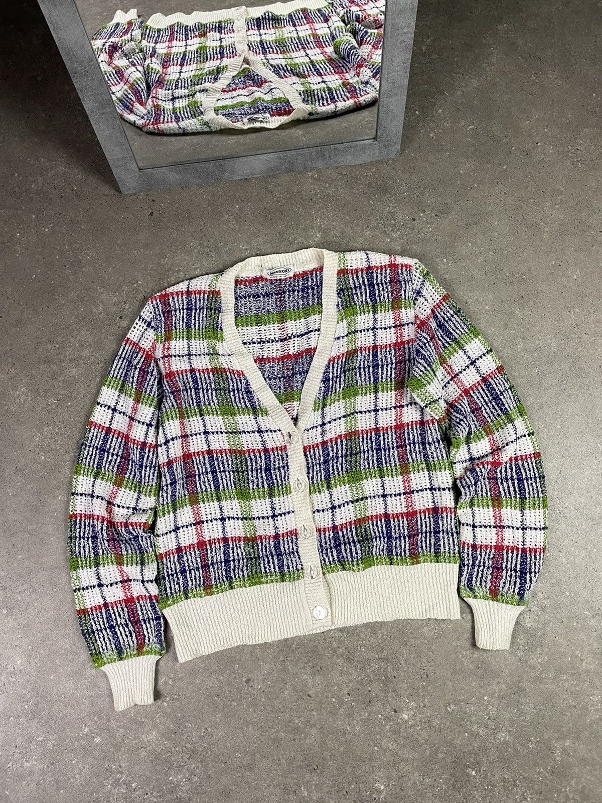 Japanese Brand × Missoni × Vintage Vintage Missoni 90s Cardigan Sweater Size L / US 10 / IT 46 - 1 Thumbnail