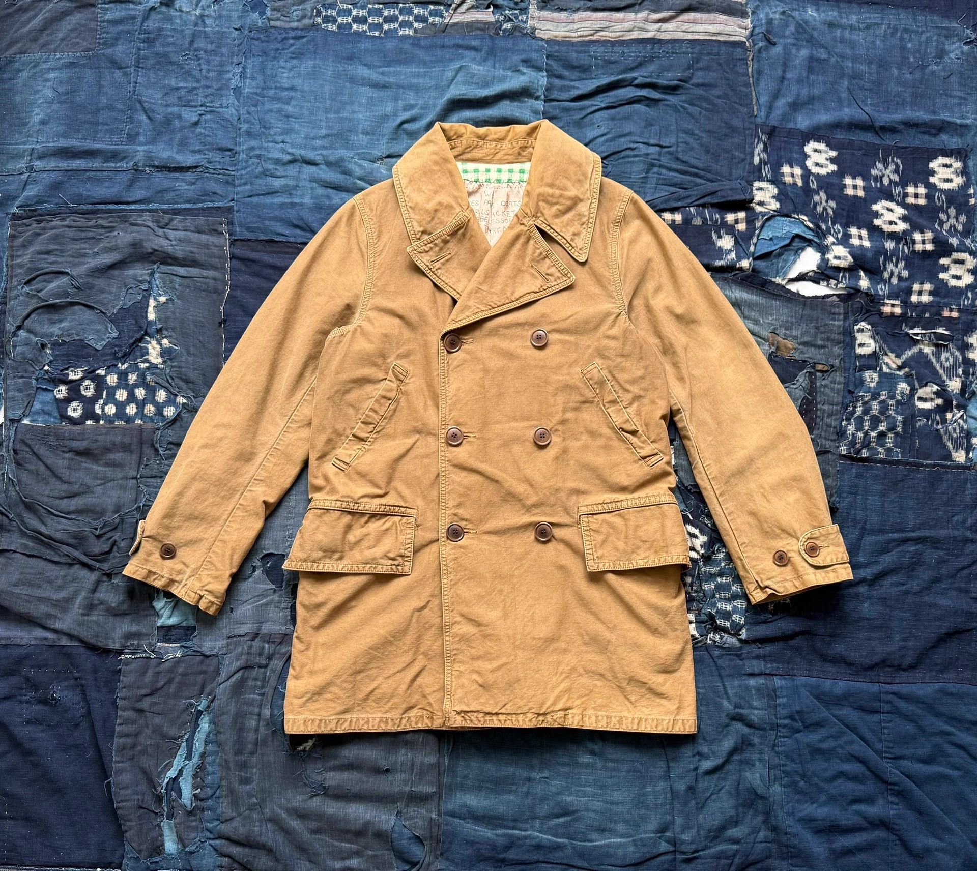 Visvim VISVIM 16AW SHIPMAN COAT DMGD CHINO Khaki 2 Size US M / EU 48-50 / 2 - 1 Thumbnail