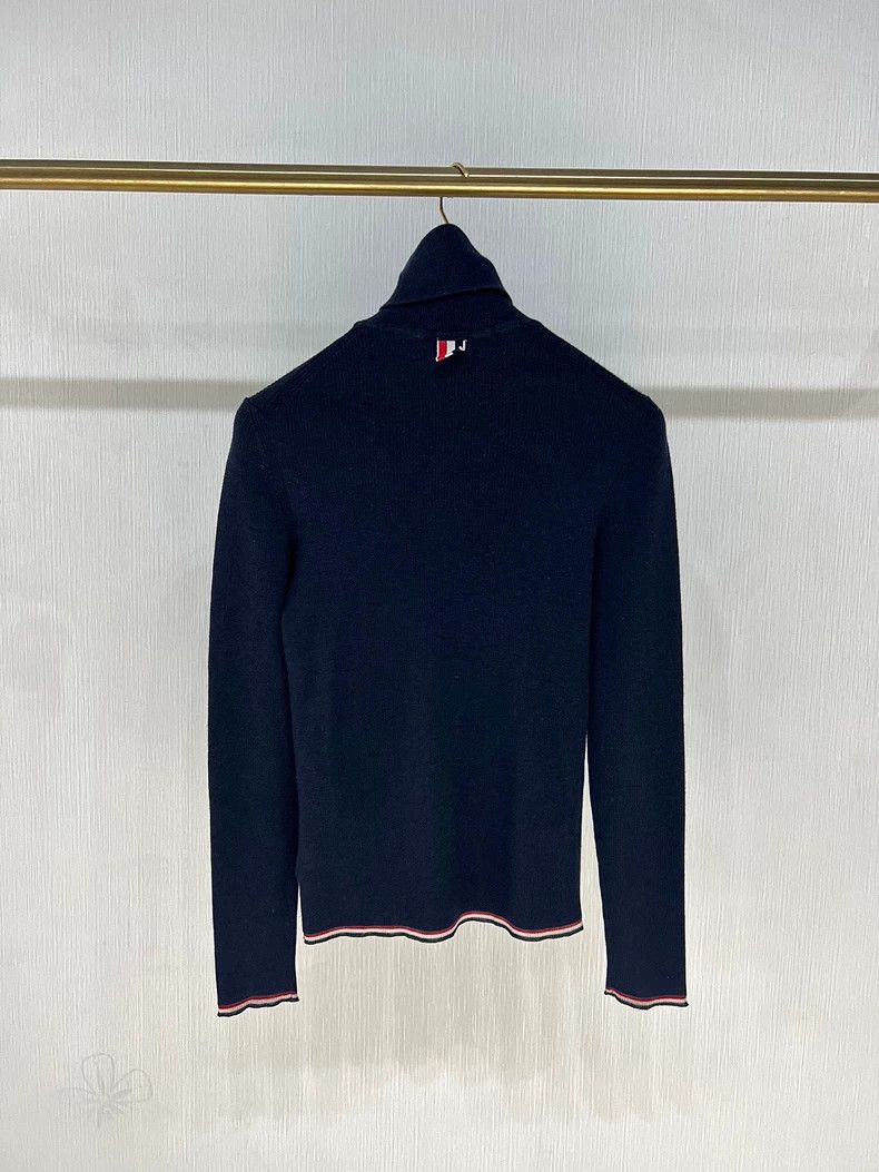 Thom Browne Thom Browne High Neck Wool Sweater-dmc Size US S / EU 44-46 / 1 - 1 Thumbnail