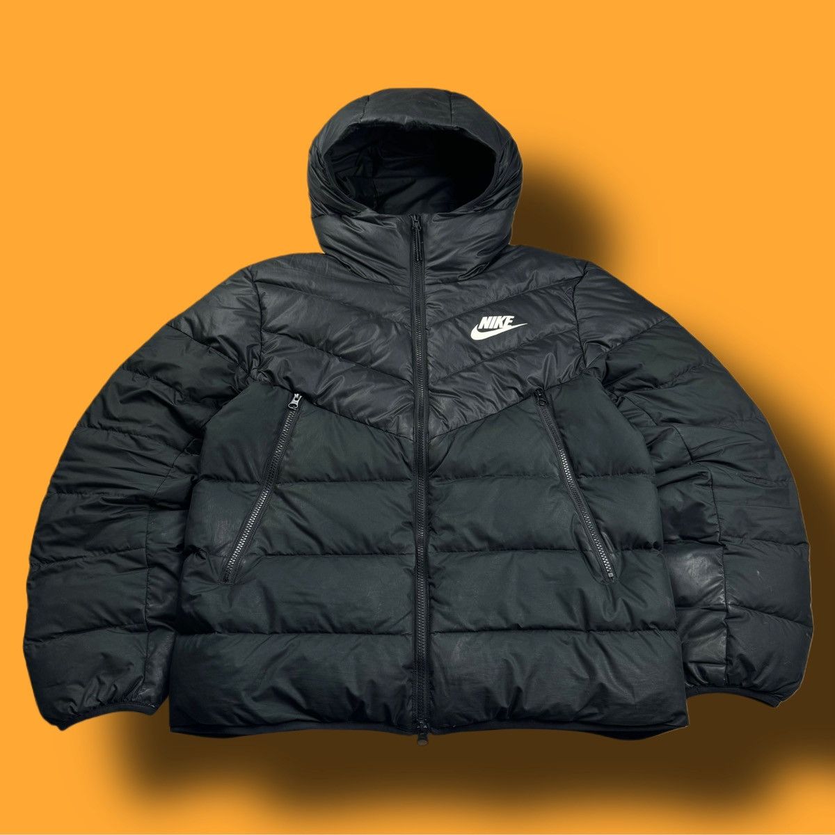Nike × Nike ACG NIKE PUFFER DOWN BASIC LOGO OVERSIZE NYLON JACKET Size US M / EU 48-50 / 2 - 1 Thumbnail
