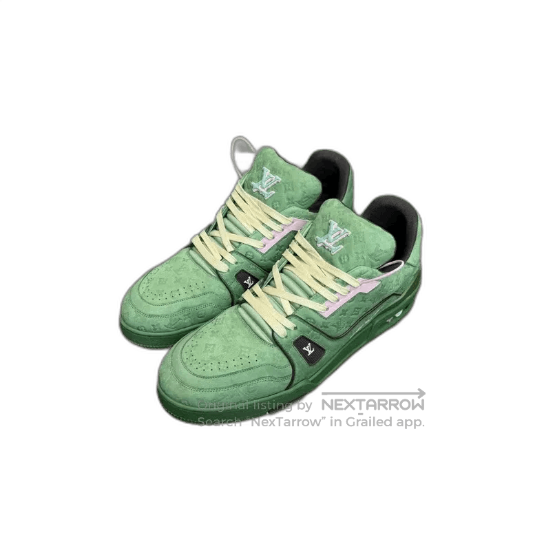 Louis Vuitton Louis Vuitton x Tyler Trainer Green UK9.5. Size US 9.5 / EU 42-43 - 1 Thumbnail