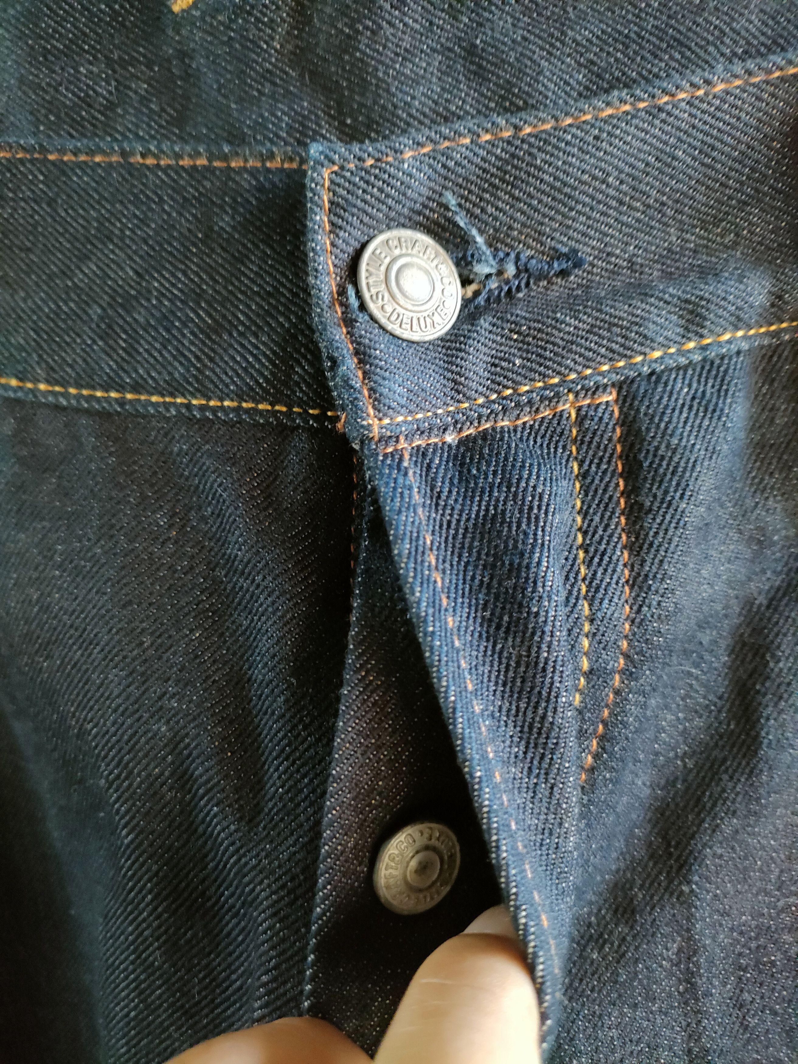 Evisu Evisu Script Logo Selvedge Jeans Size US 36 / EU 52 - 12 Thumbnail
