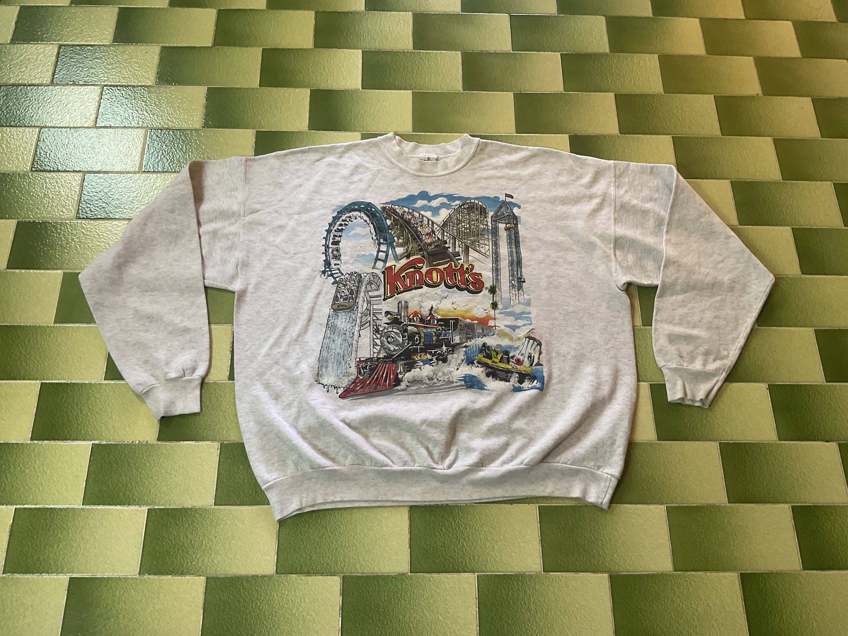 Vintage Vintage Knotts Berry Farm Amusement Park Sweatshirt 2XL Size US XXL / EU 58 / 5 - 1 Thumbnail