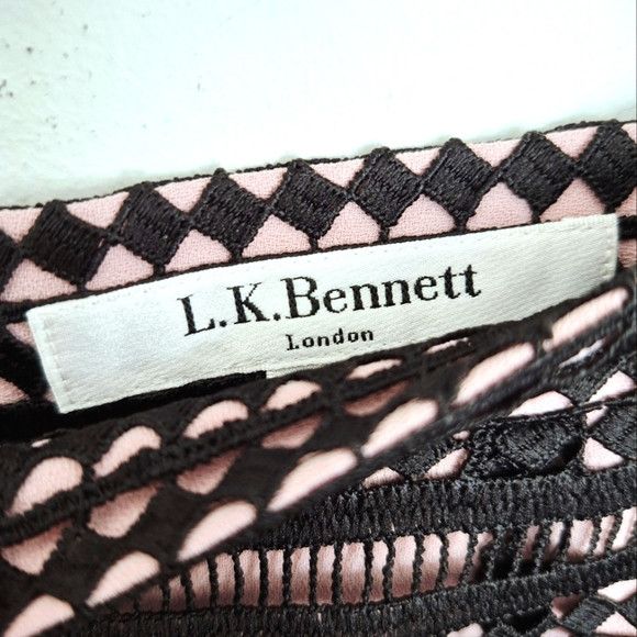 LK Bennett Lace Skirt Party Special Occasion Spring Summer Work Size 30" / US 8 / IT 44 - 13 Thumbnail