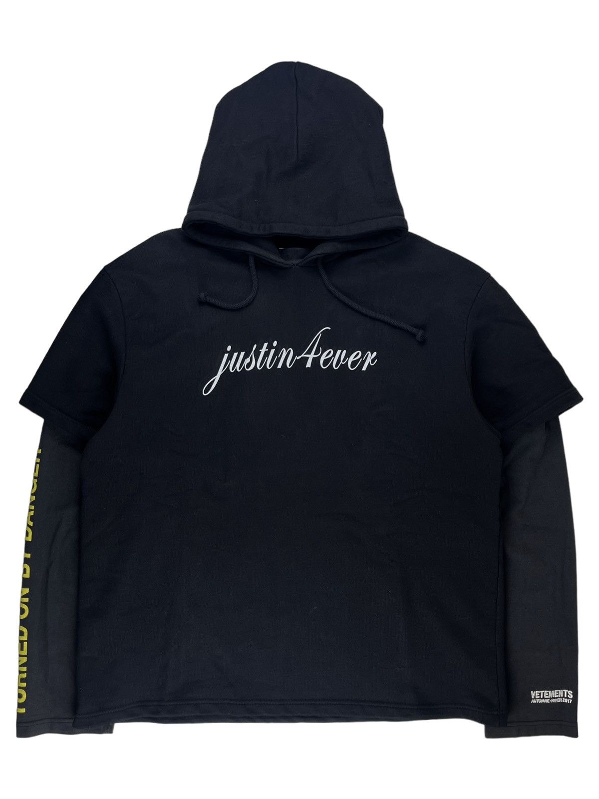 Vetements AW16 Vetements Gun Club Justin 4ever Layered Shirt Hoodie Size US M / EU 48-50 / 2 - 2 Thumbnail