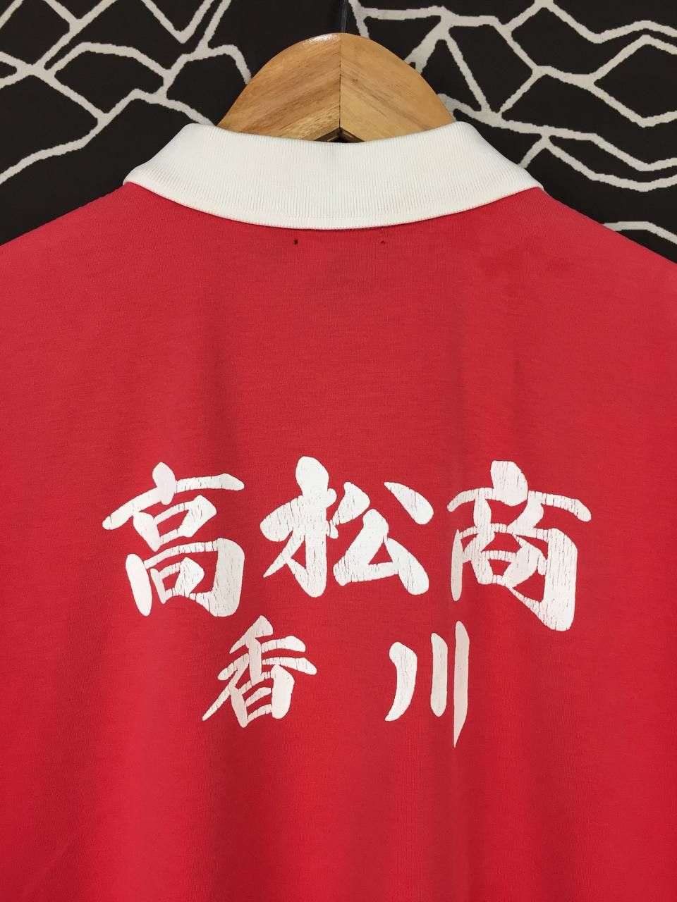 Japanese Brand Vtg 90s 00s Yonex Fullprint Badminton Polo Tee Size US M / EU 48-50 / 2 - 7 Thumbnail