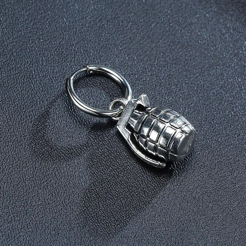 Japanese Brand × Vintage 1Pair STAINLESS STEEL Earrings Size ONE SIZE - 3 Thumbnail
