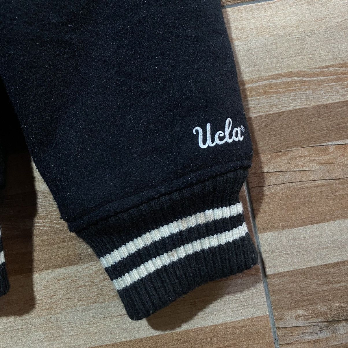 Vintage UCLA Jacket Varsity Wool Leather Size US M / EU 48-50 / 2 - 3 Thumbnail