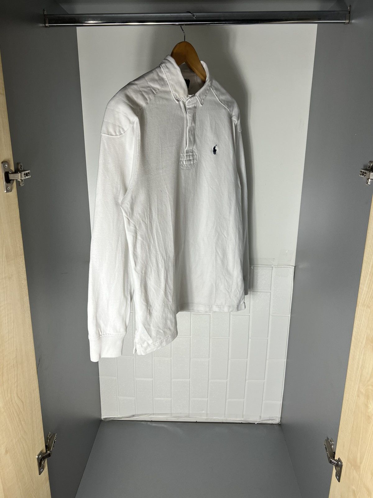 Polo Ralph Lauren VINTAGE POLO RALPH LAUREN RETRO RUGBY CLASSIC CASUAL Y2K 90s Size US L / EU 52-54 / 3 - 2 Thumbnail