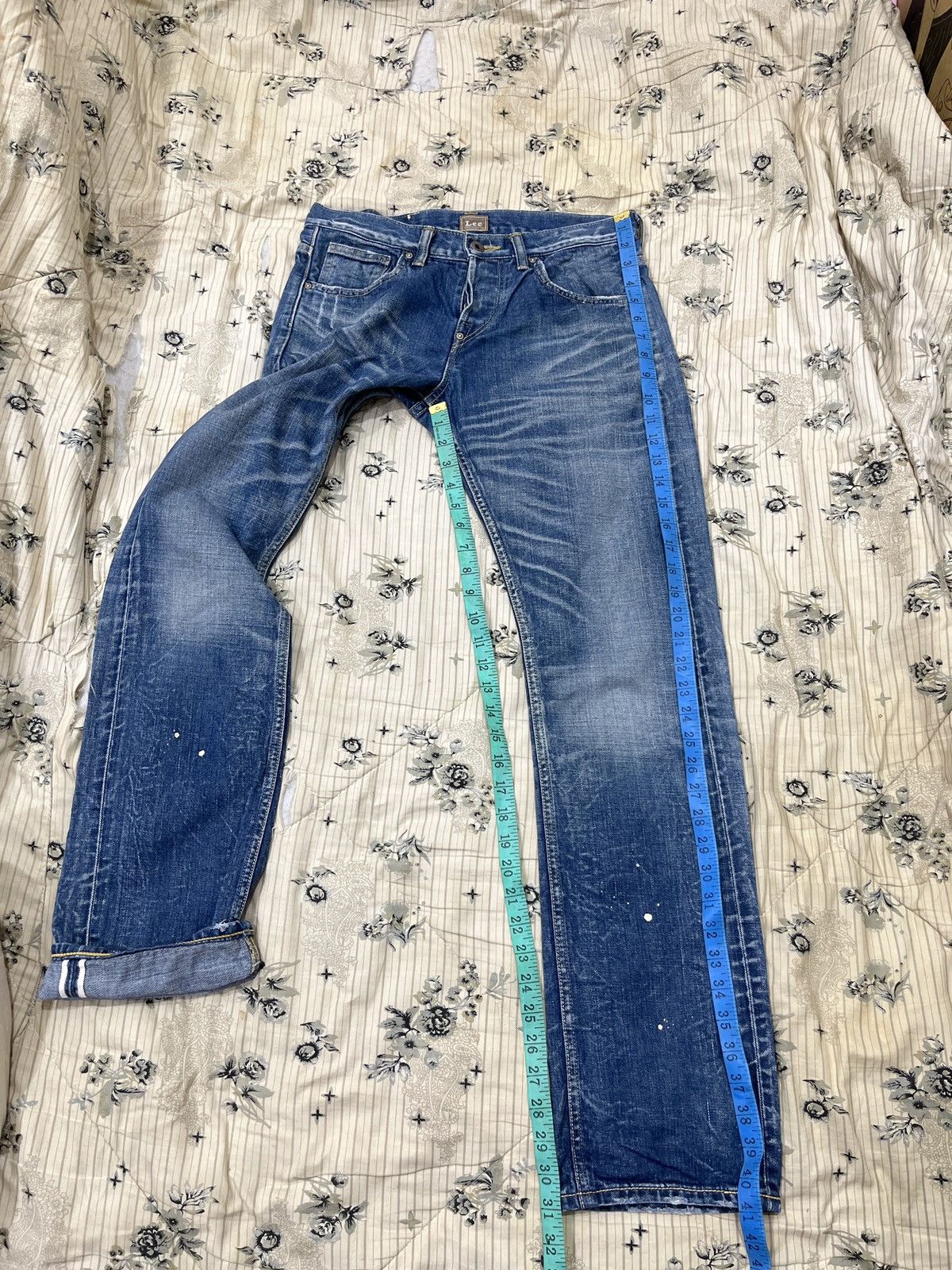 Lee 🔥🔥🔥ARCHIVE LEE SELVEDGE DENIM Size US 30 / EU 46 - 16 Thumbnail