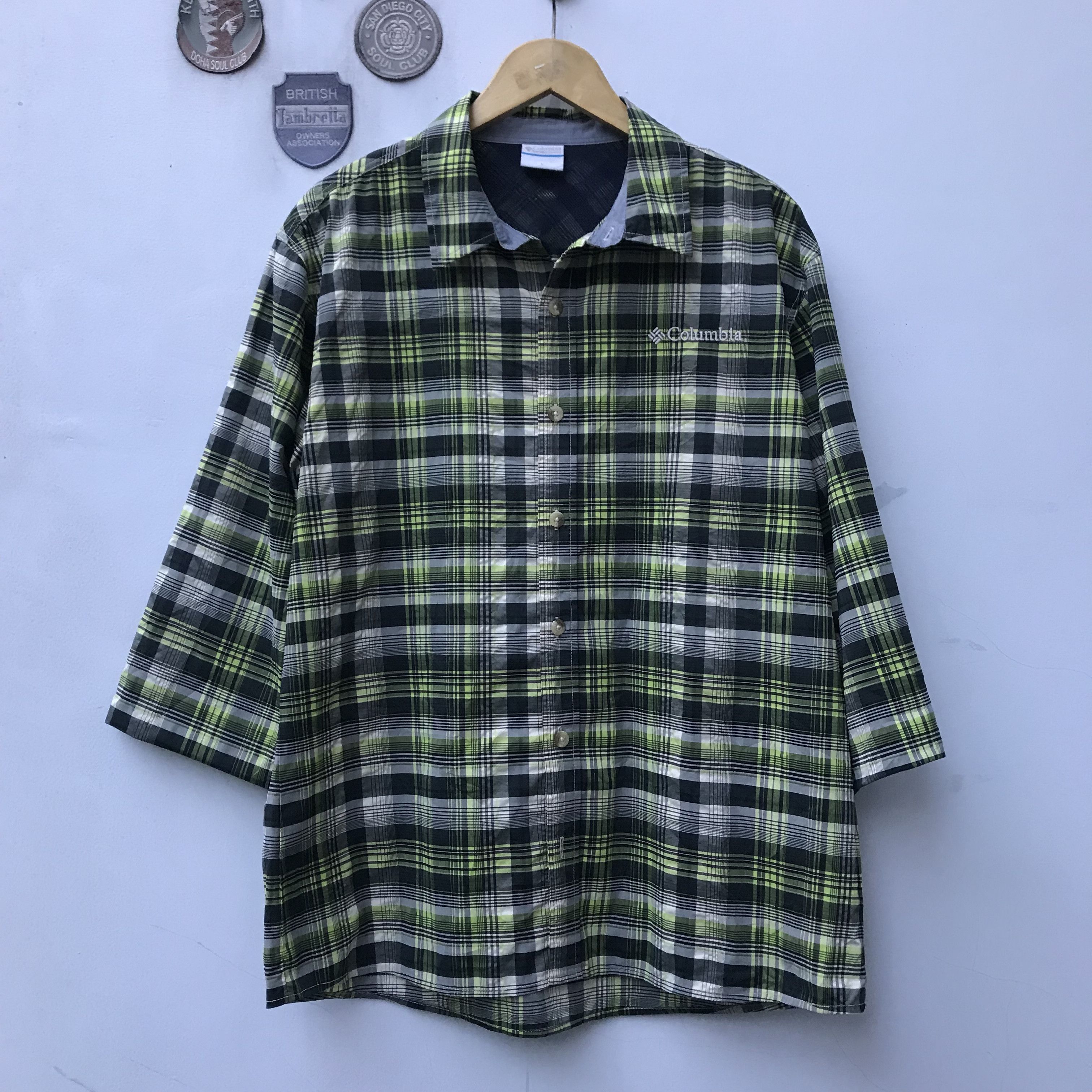 Columbia Columbia Tartan Outdoor Shirt black green Size US L / EU 52-54 / 3 - 10 Thumbnail
