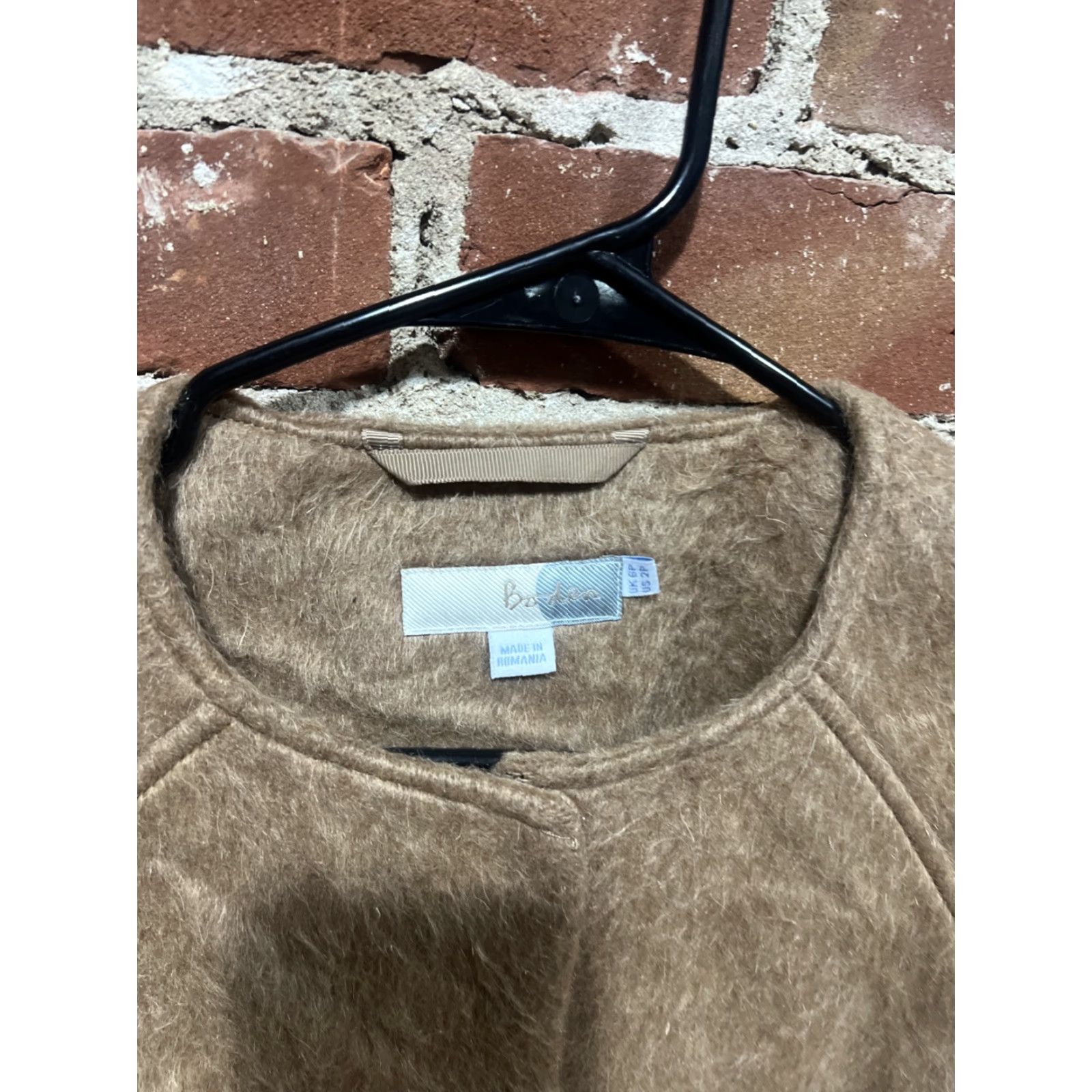Boden Boden Coat Overcoat Womens 2P Brown Mohair Wool Blend Long Jacket/Coat Size XS / US 0-2 / IT 36-38 - 2 Thumbnail