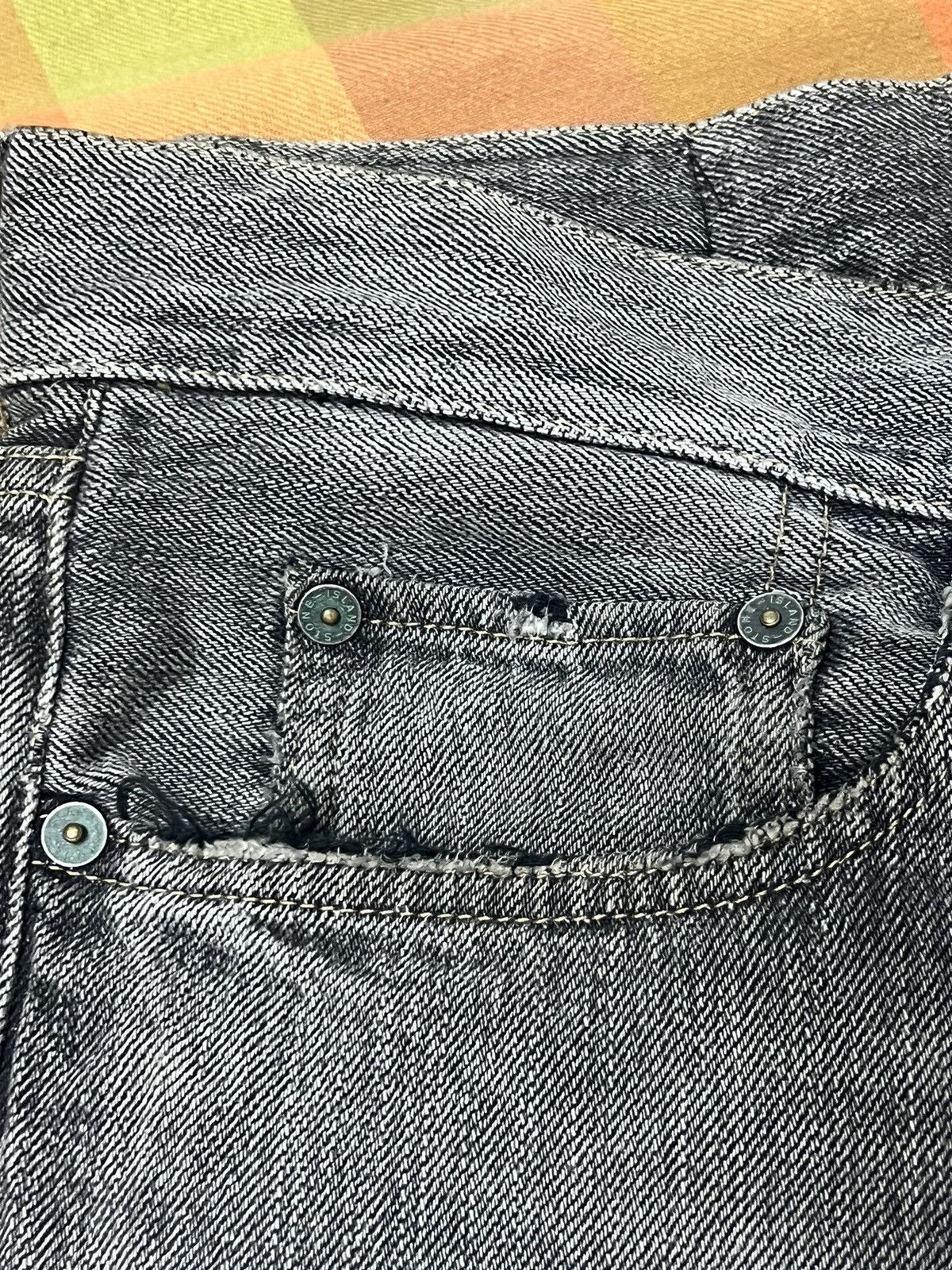Stone Island Stone Island Very Rare kurabo denims faded black Size US 33 - 8 Thumbnail