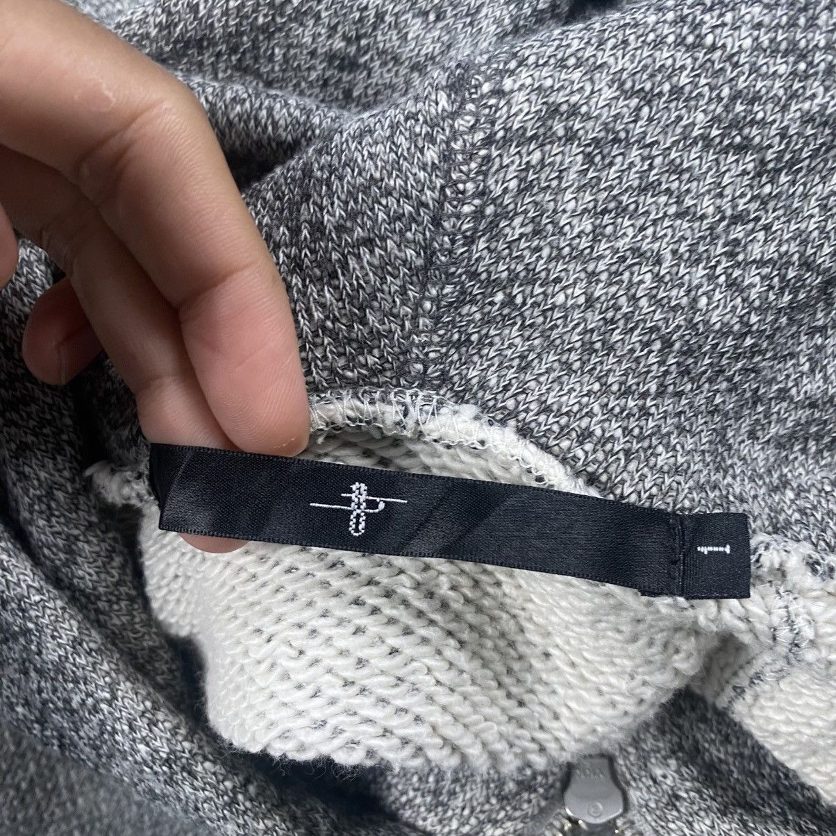 Japanese Brand Japan Grunge Rock Inspired Zip Up Knit Hooded Size US S / EU 44-46 / 1 - 6 Thumbnail