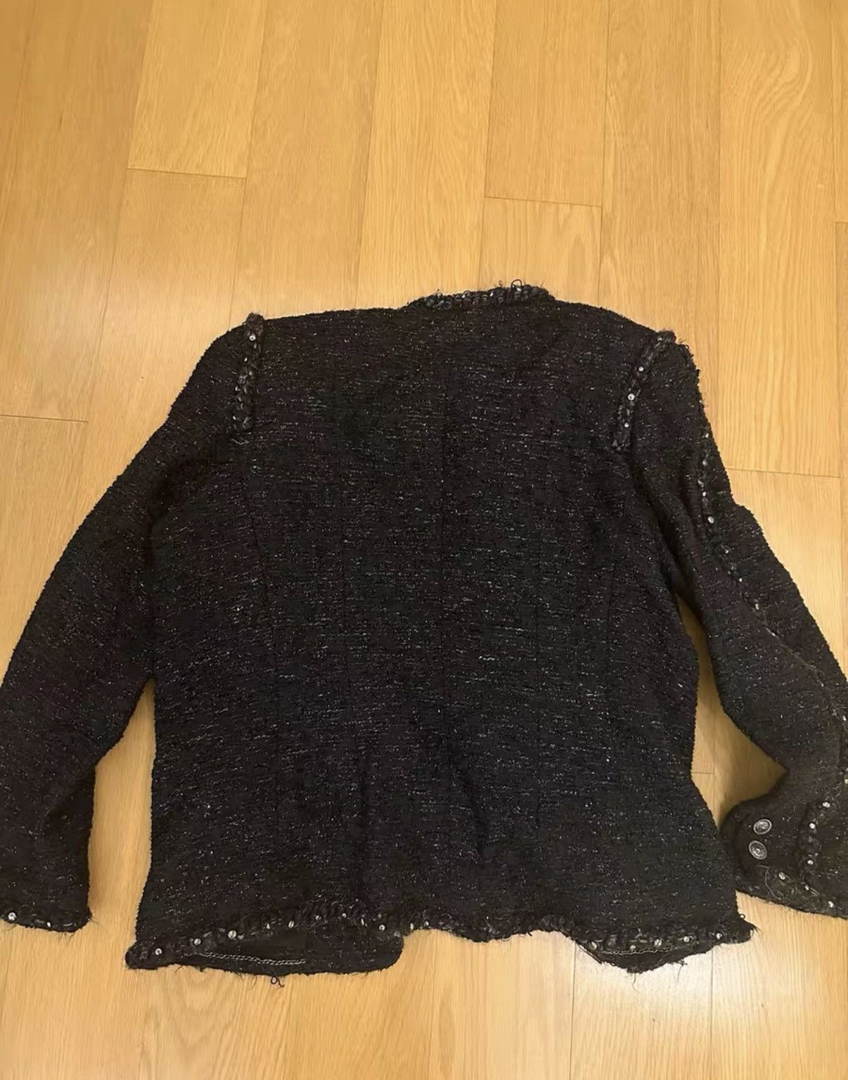 Chanel CHANEL black jacket Size US M / EU 48-50 / 2 - 5 Thumbnail