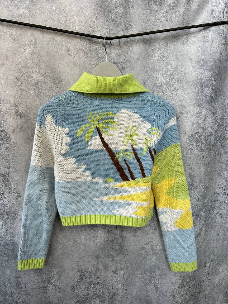 House of Sunny House of Sunny Day Dreamer Cardigan Knit Acrylic Sweater Size S / US 4 / IT 40 - 3 Thumbnail