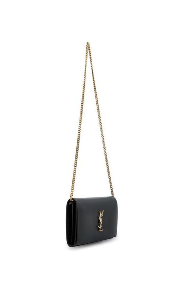 Saint Laurent Paris o1s1wg110125 747464 Size: OS / Cassandre Chain Wallet Black Size ONE SIZE - 2 Thumbnail