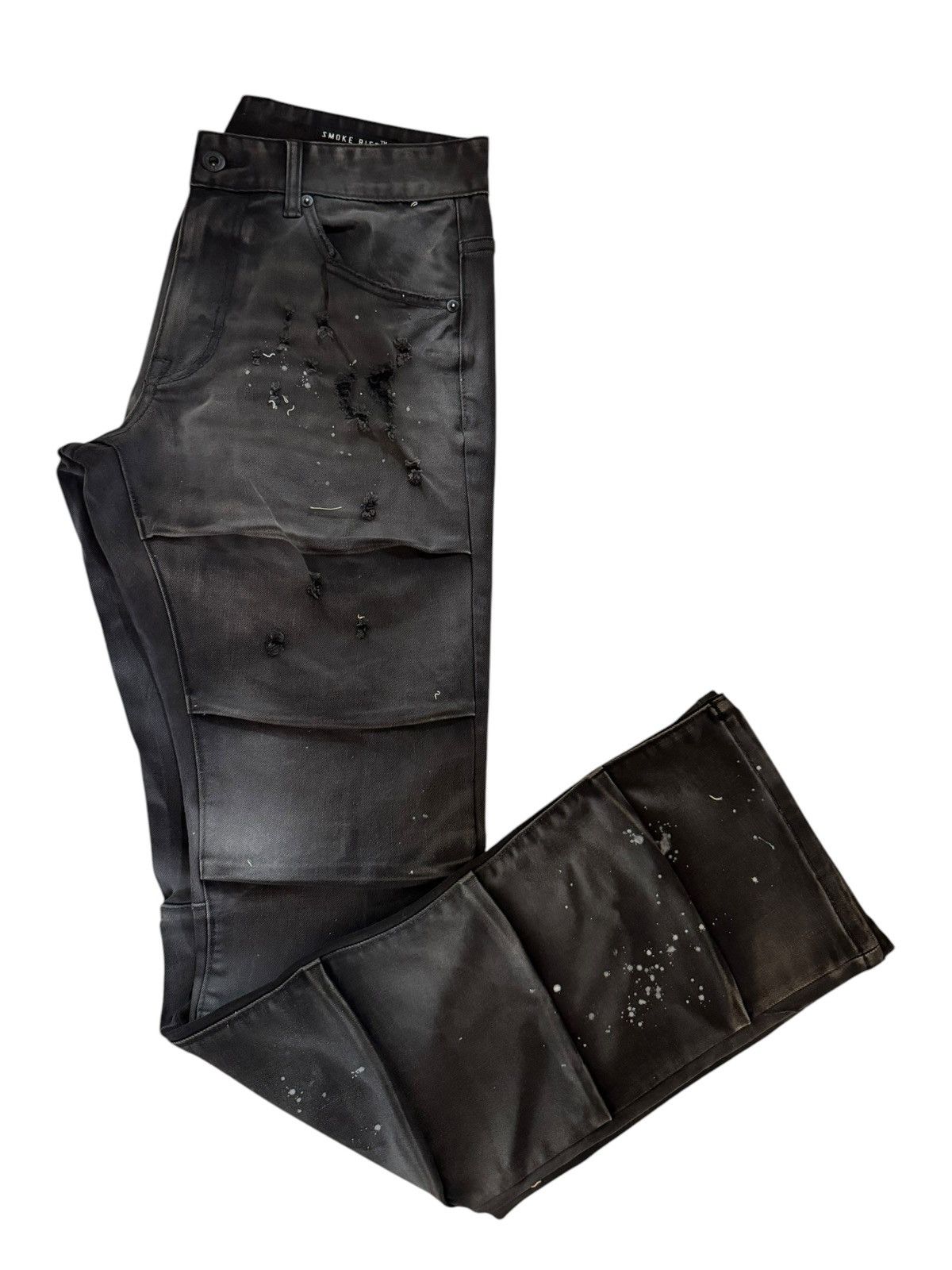 Smoke Rise Men Flare Jeans Size US 32 / EU 48 - 1 Thumbnail