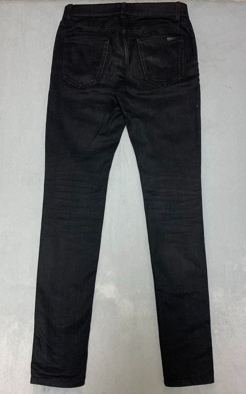 Saint Laurent Paris Saint Laurent Paris Black basic jeans Size US 30 / EU 46 - 2 Thumbnail