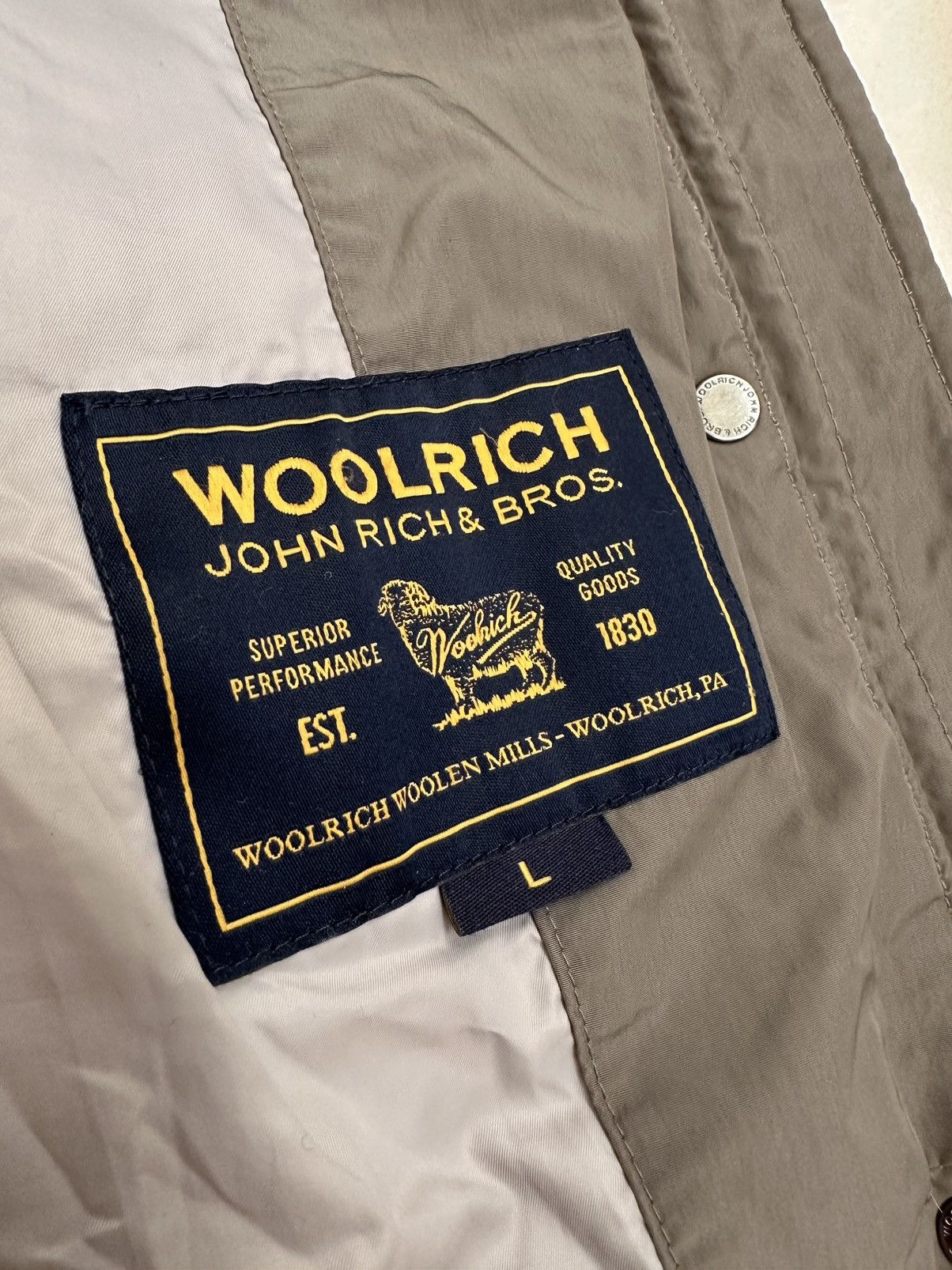 Woolrich Woolen Mills Piumino Woolrich Size L / US 10 / IT 46 - 7 Thumbnail