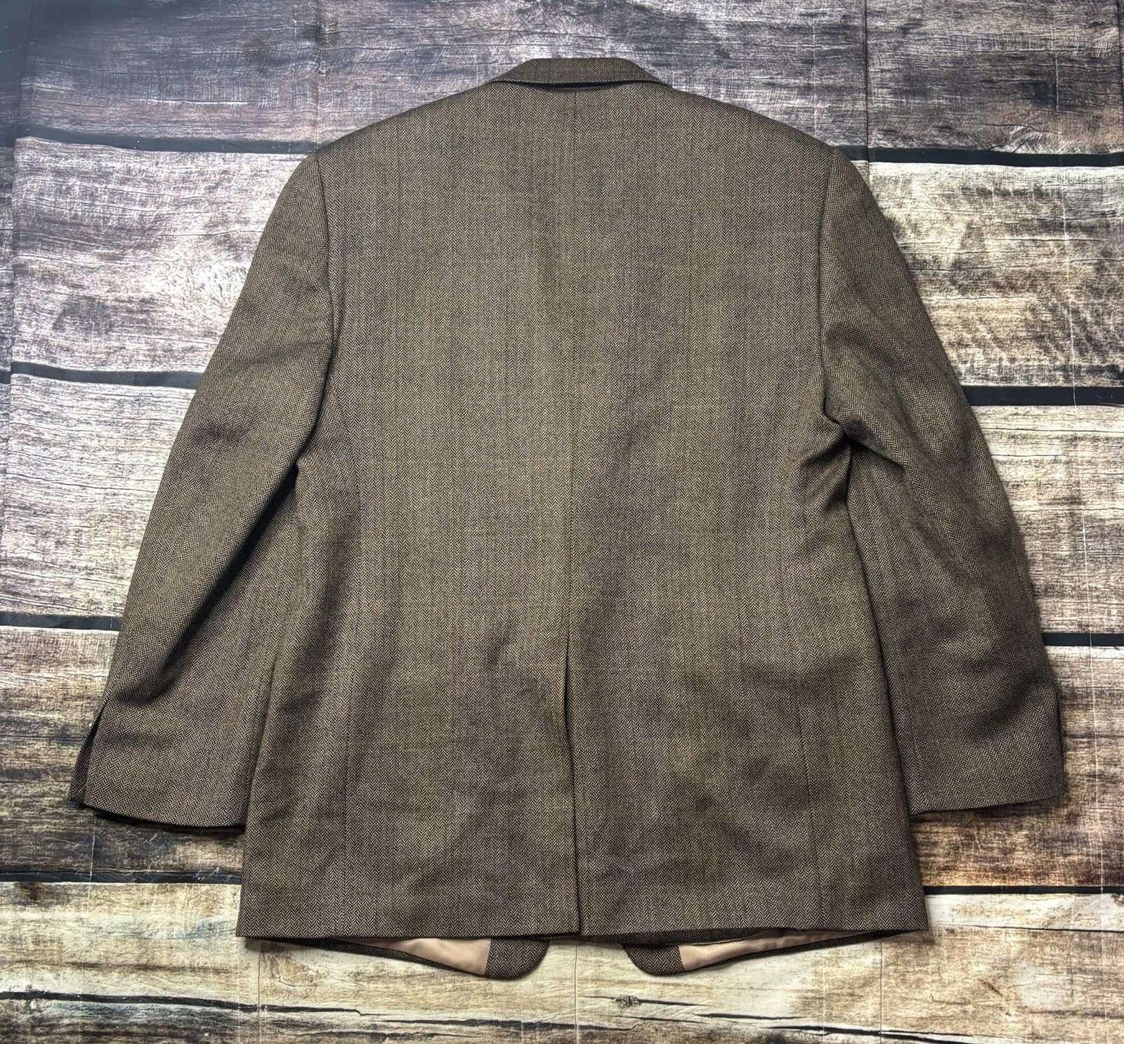 Lauren Ralph Lauren Lauren Ralph Lauren Blazer Jacket Mens 41R Lambswool Size 42R - 3 Thumbnail