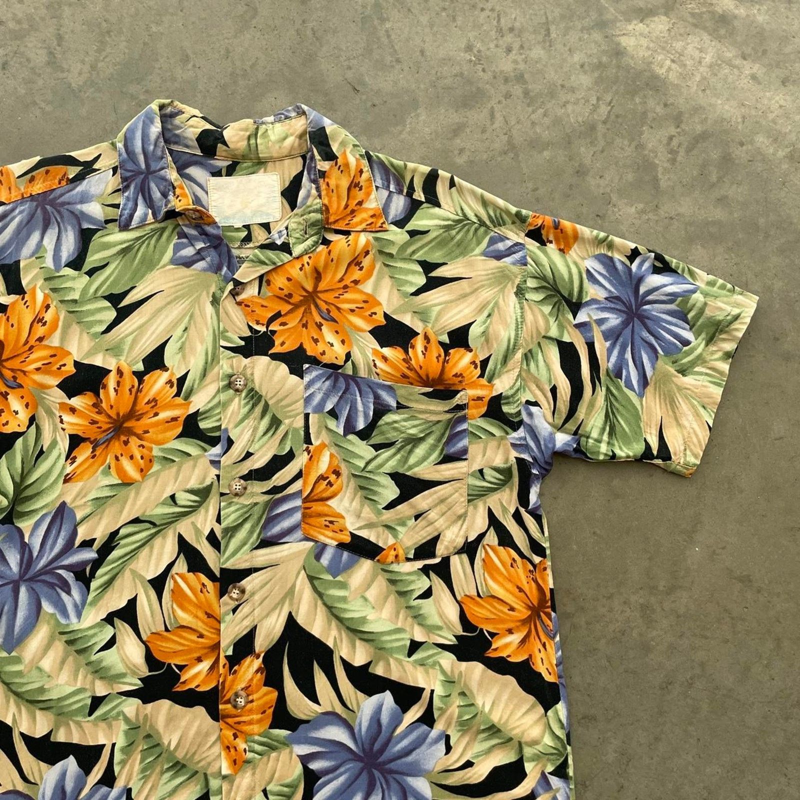 Vintage Vintage Frank Black Hawaiian Shirt Size US L / EU 52-54 / 3 - 3 Thumbnail