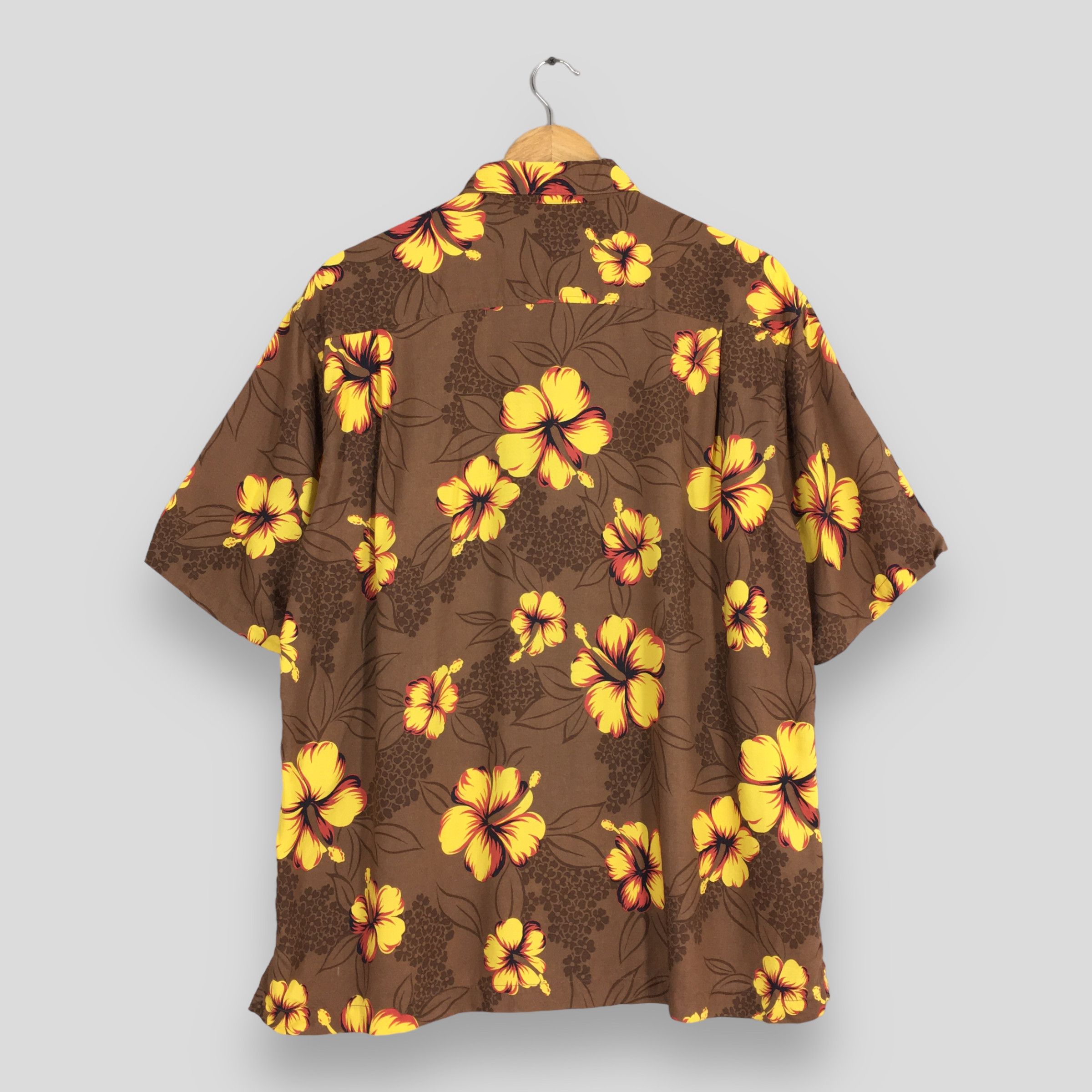 Life's a Beach × Maui and Sons Maui and Sons Hibiscus Flower Tropical Hawaii Cotton Shirt L Size US L / EU 52-54 / 3 - 7 Thumbnail
