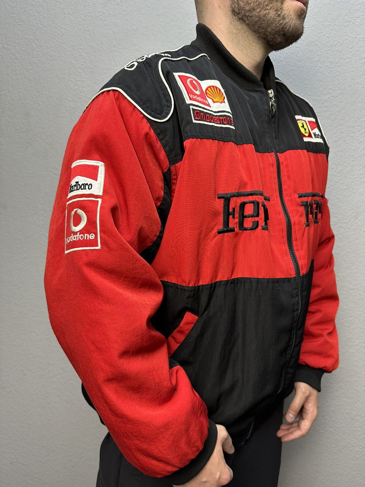 Ferrari × Formula 1 × Vintage Vintage Ferrari Marlboro Jacket Schumacher Embroidered Logo Size US L / EU 52-54 / 3 - 12 Thumbnail