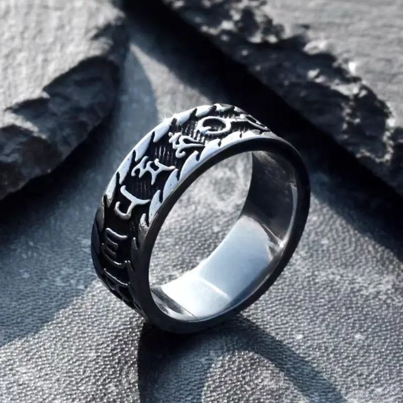 Designer × Japanese Brand × Vintage Haute Vintage Sanskrit Ring Size ONE SIZE - 1 Thumbnail